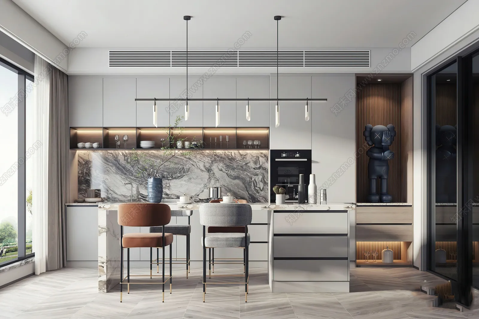 Kitchen – Interior Design – Modern Design – 022