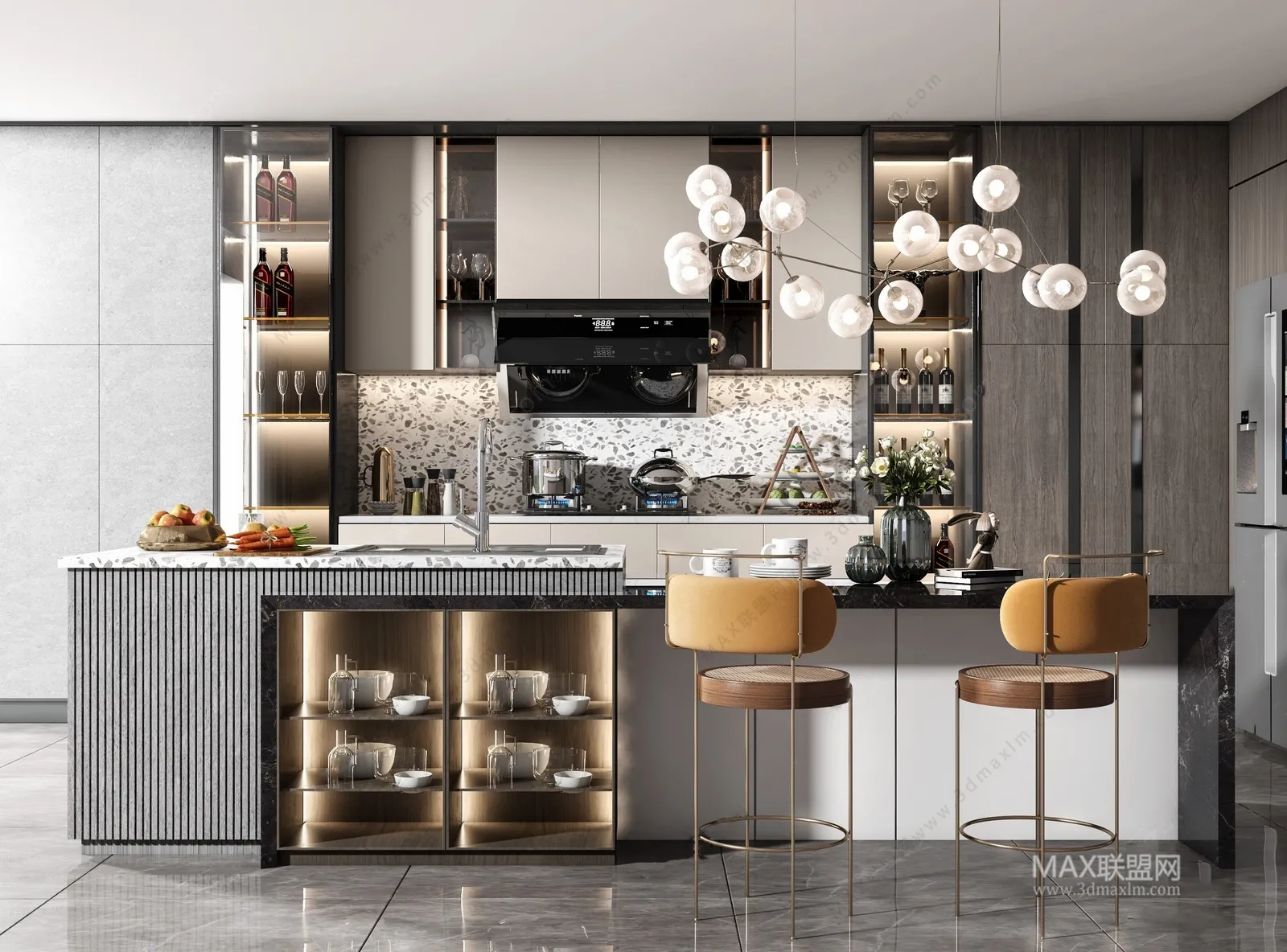 Kitchen – Interior Design – Modern Design – 034