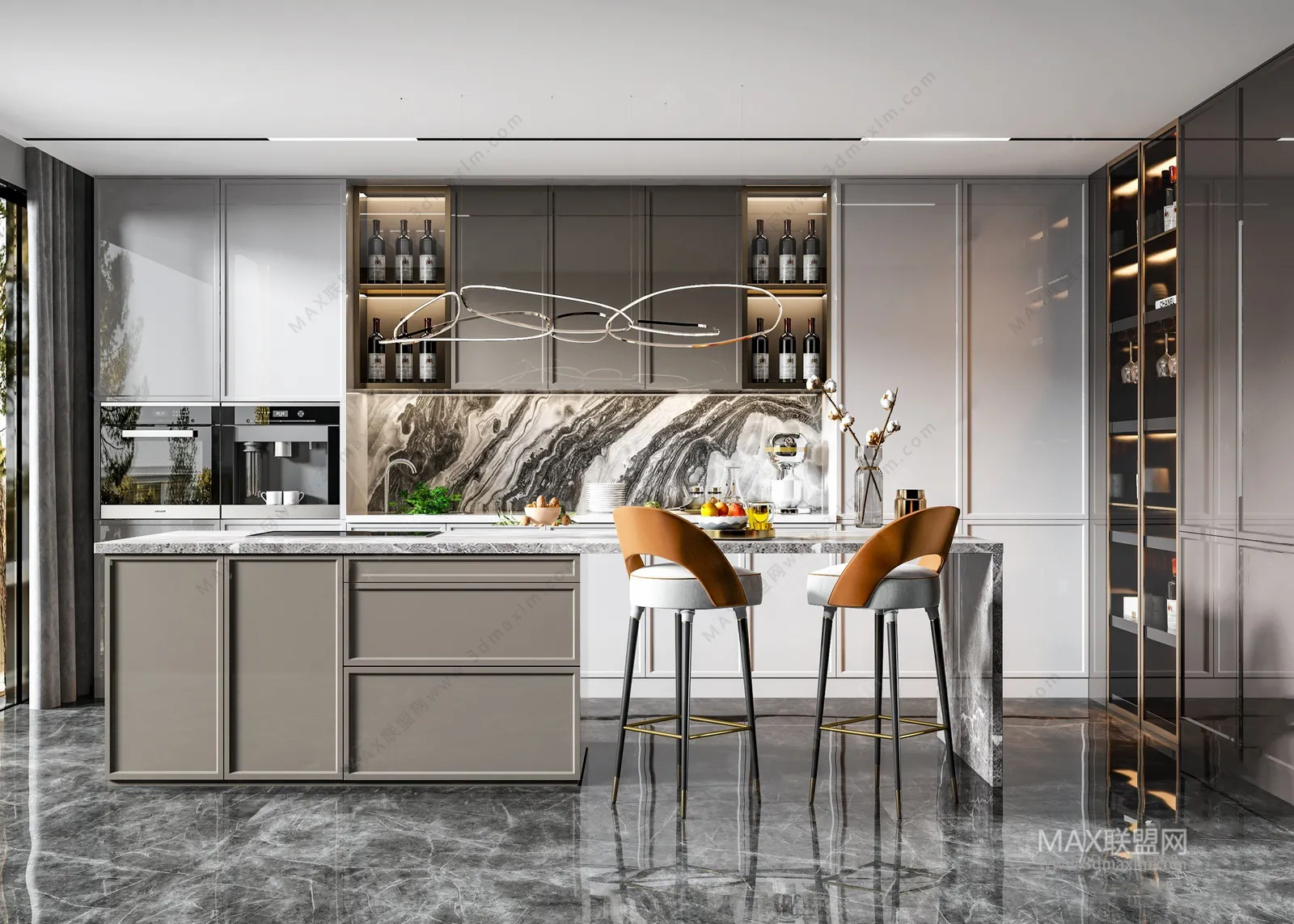 Kitchen – Interior Design – Modern Design – 038