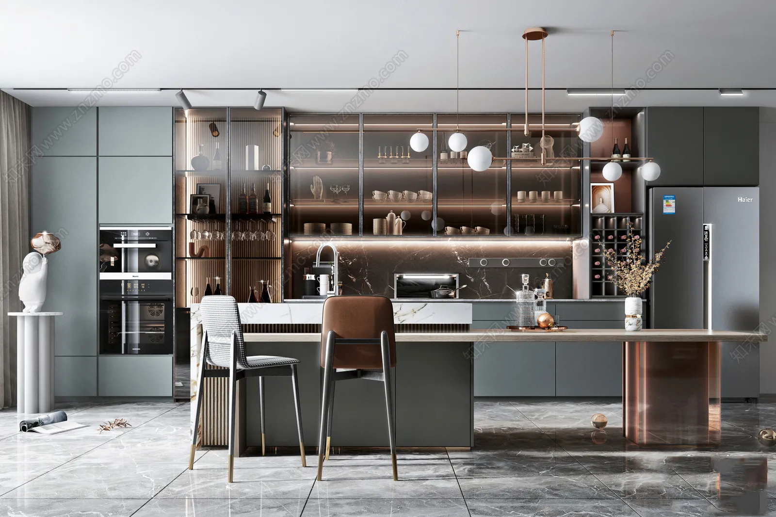 Kitchen – Interior Design – Modern Design – 041