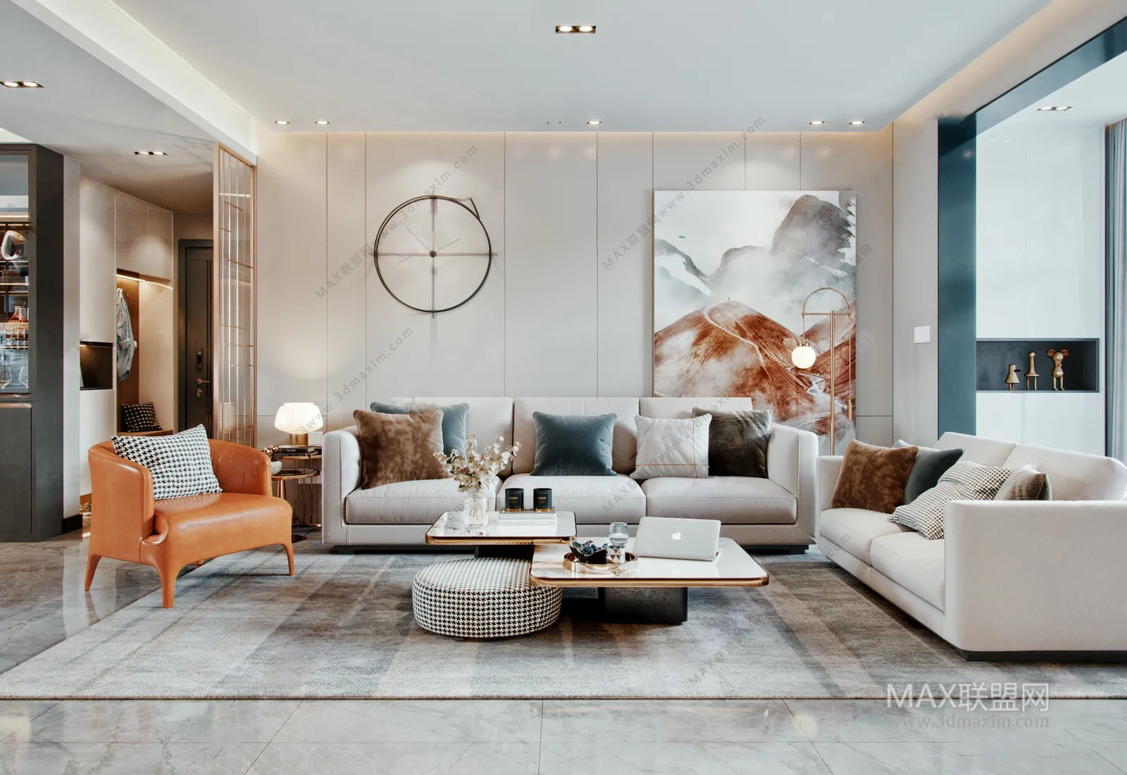 Living Room – Interior Design – Modern Design – 004