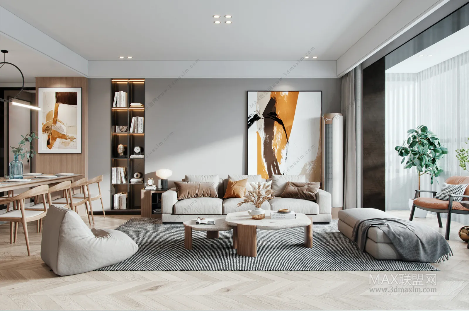 Living Room – Interior Design – Modern Design – 006