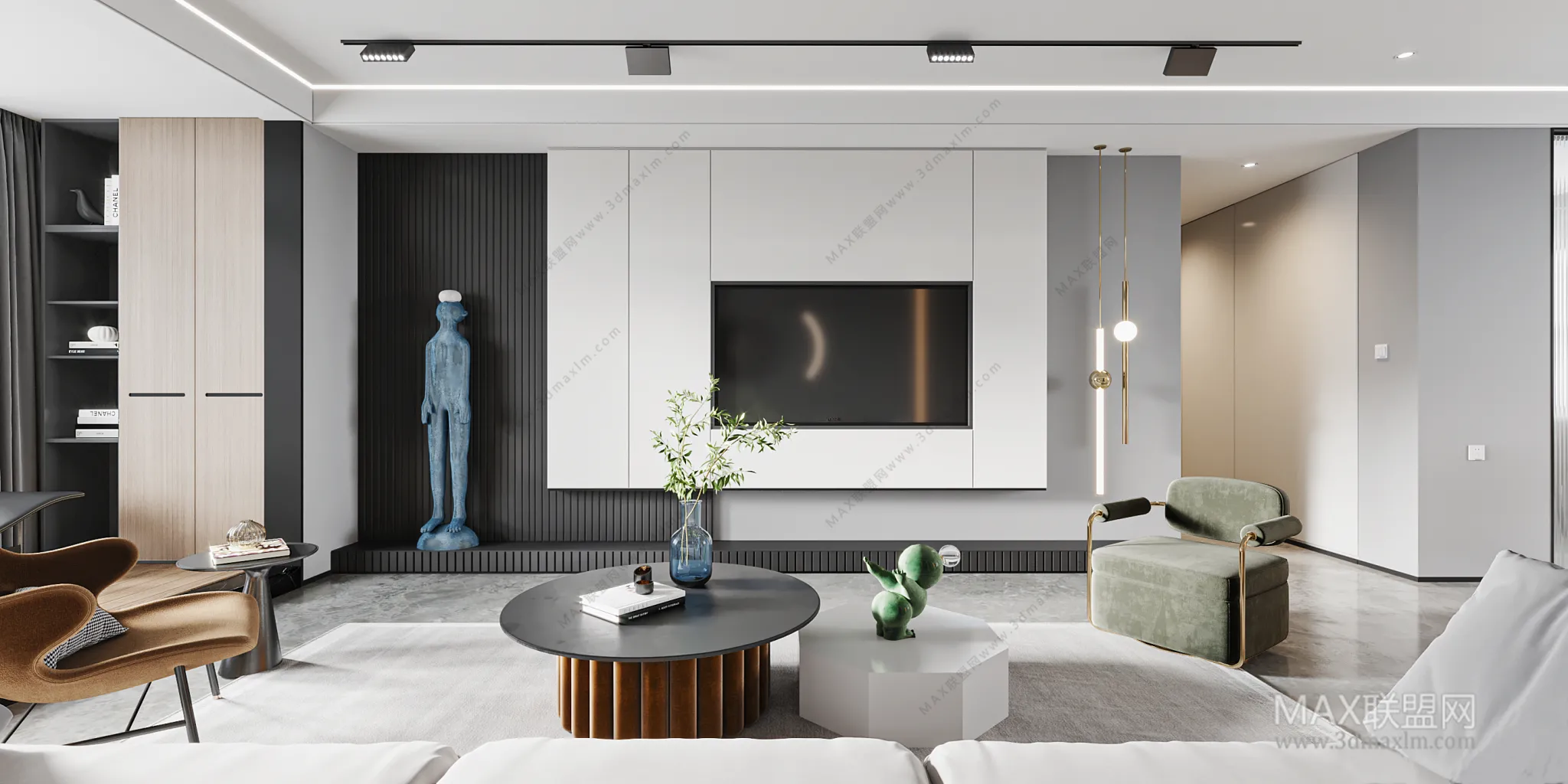 Living Room – Interior Design – Modern Design – 010