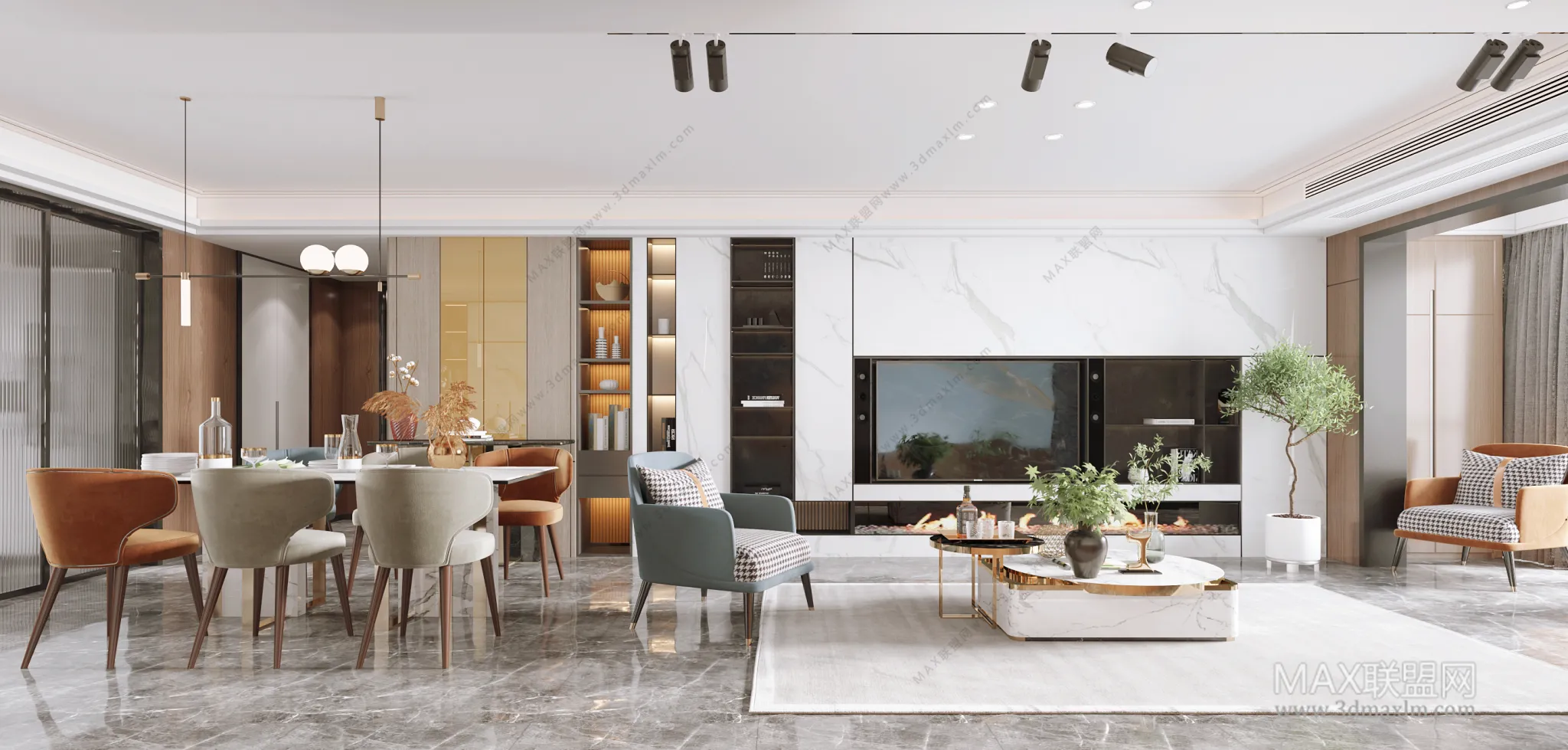 Living Room – Interior Design – Modern Design – 011