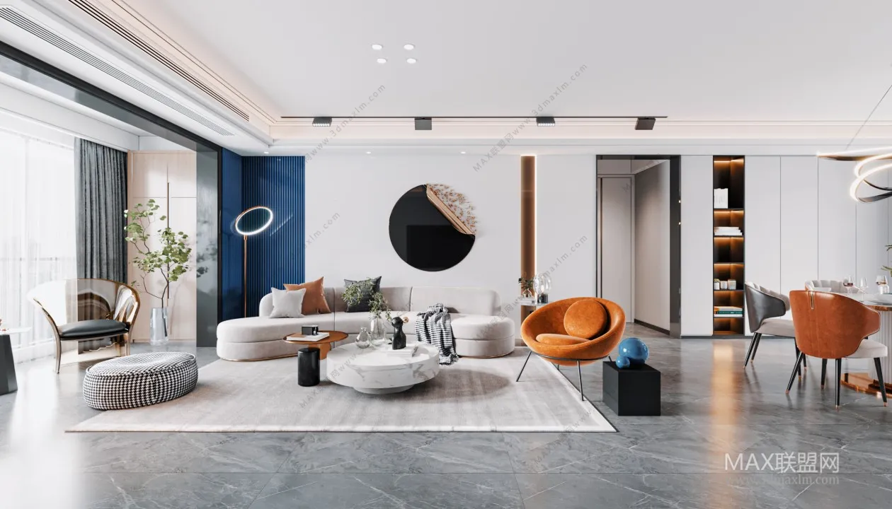 Living Room – Interior Design – Modern Design – 013