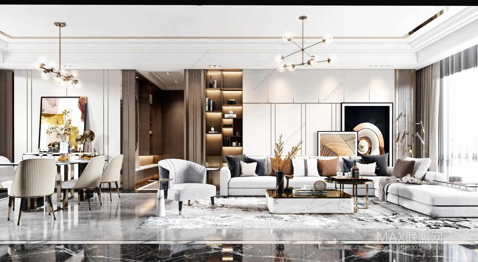 Living Room – Interior Design – Modern Design – 017