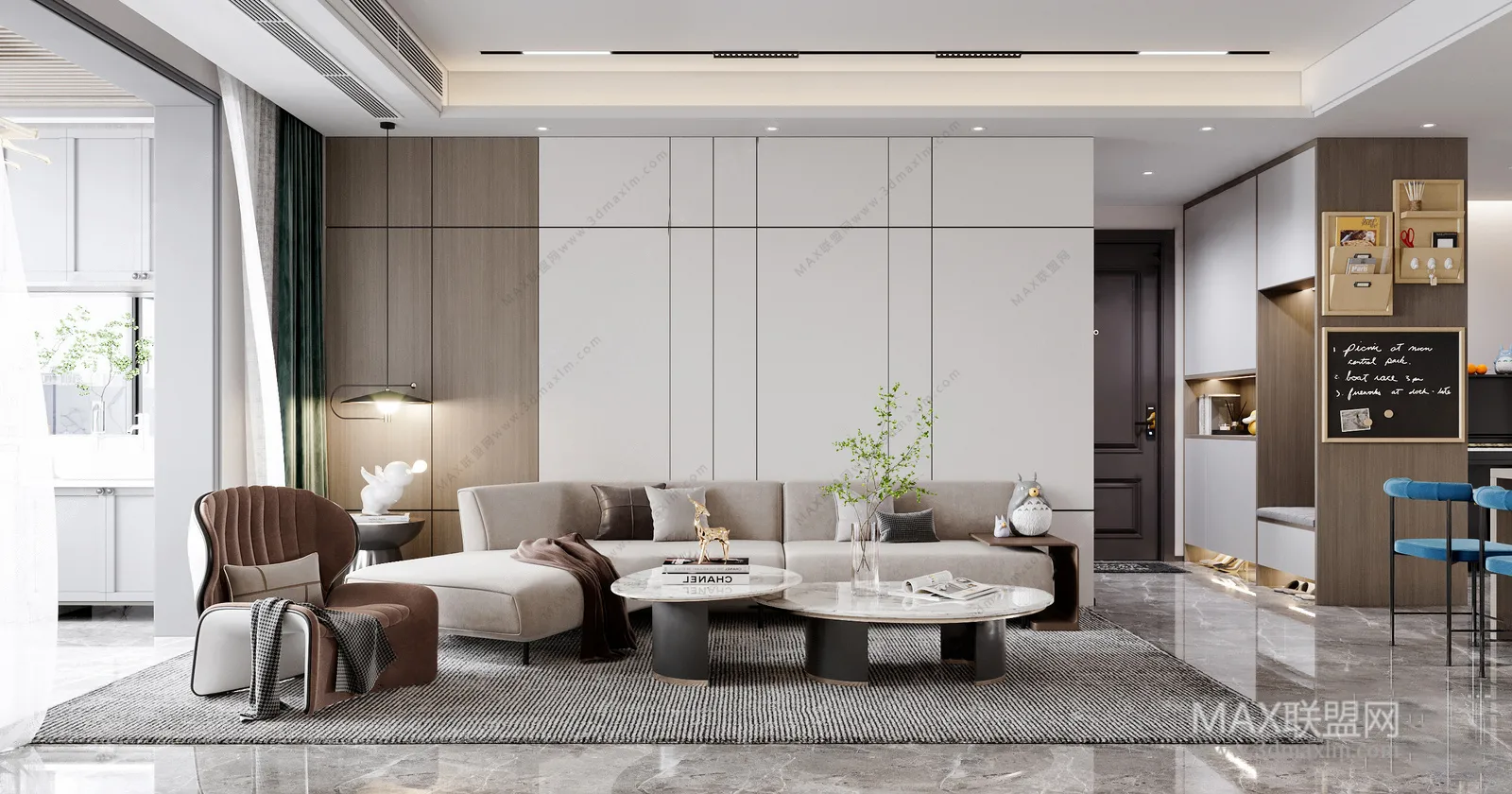 Living Room – Interior Design – Modern Design – 021
