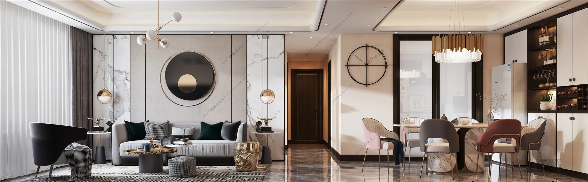 Living Room – Interior Design – Modern Design – 030