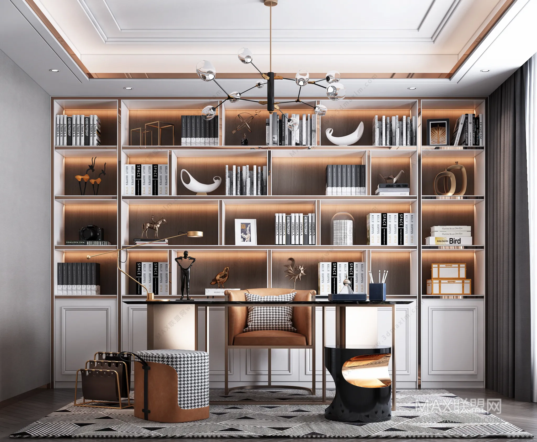 Home Office – Interior Design – Modern Design – 009
