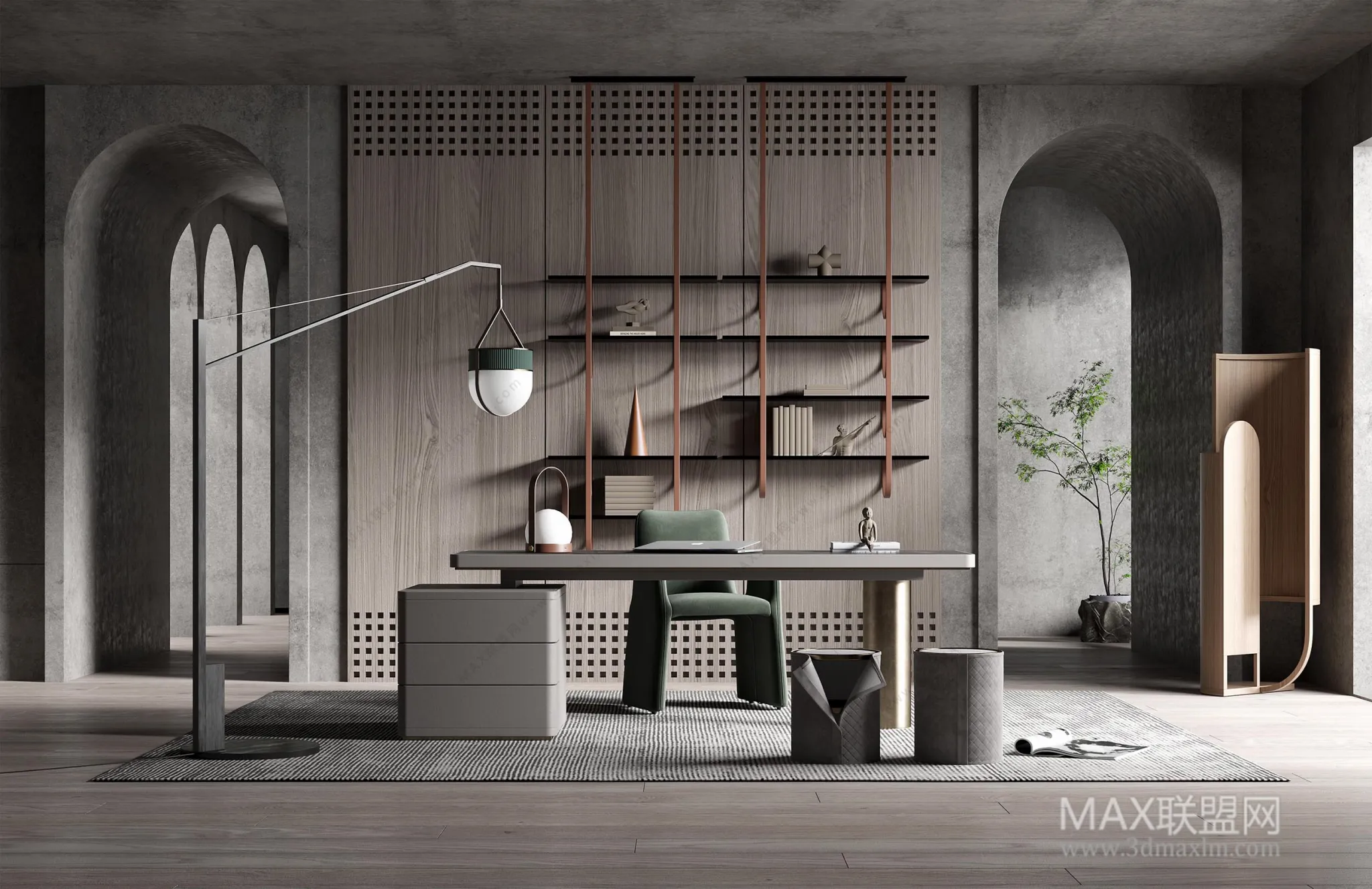 Home Office – Interior Design – Modern Design – 013