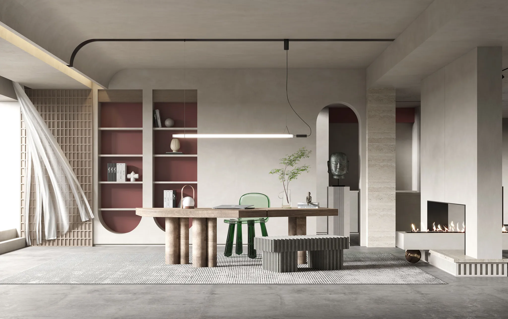 Home Office – Interior Design – Modern Design – 016