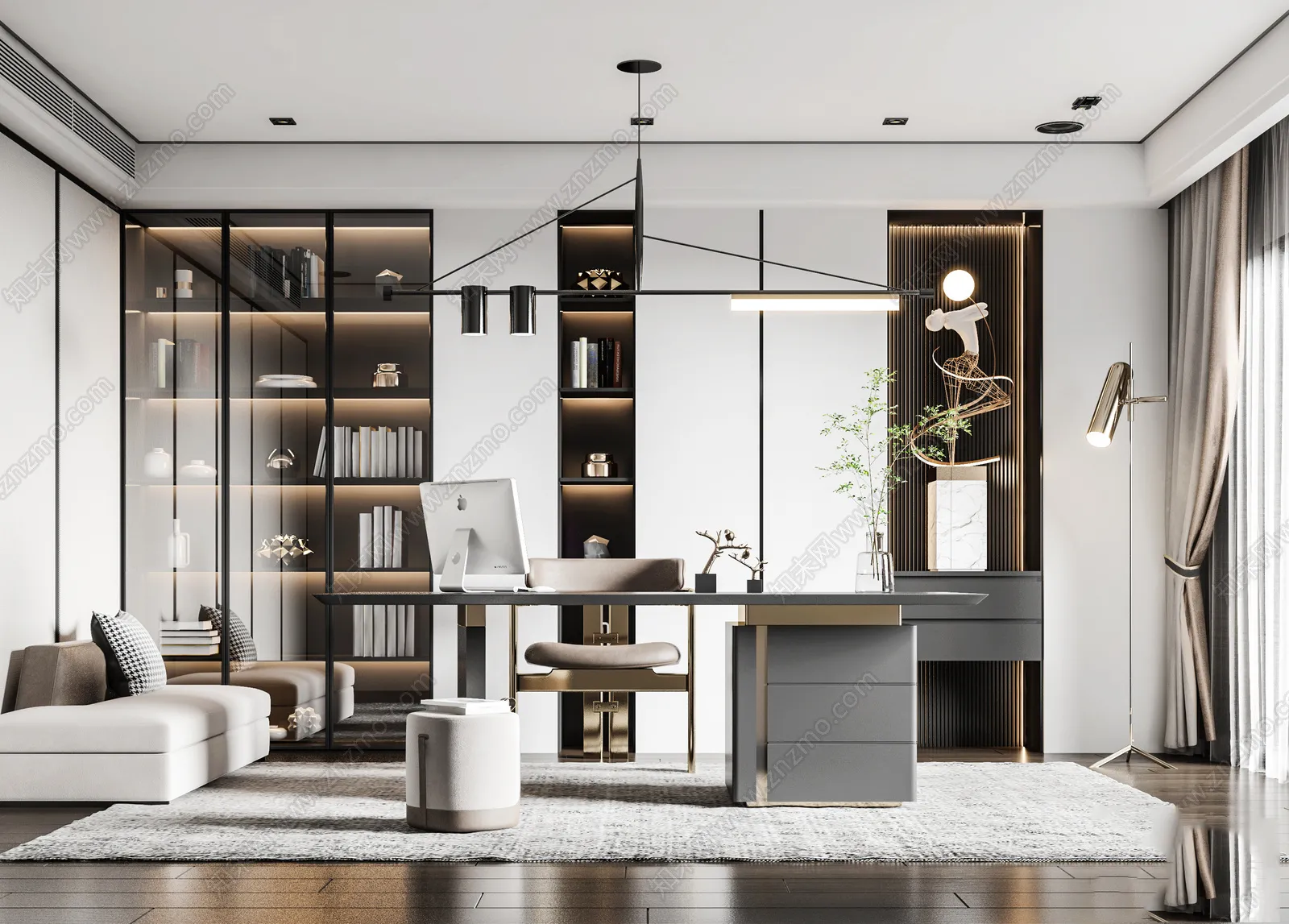 Home Office – Interior Design – Modern Design – 017