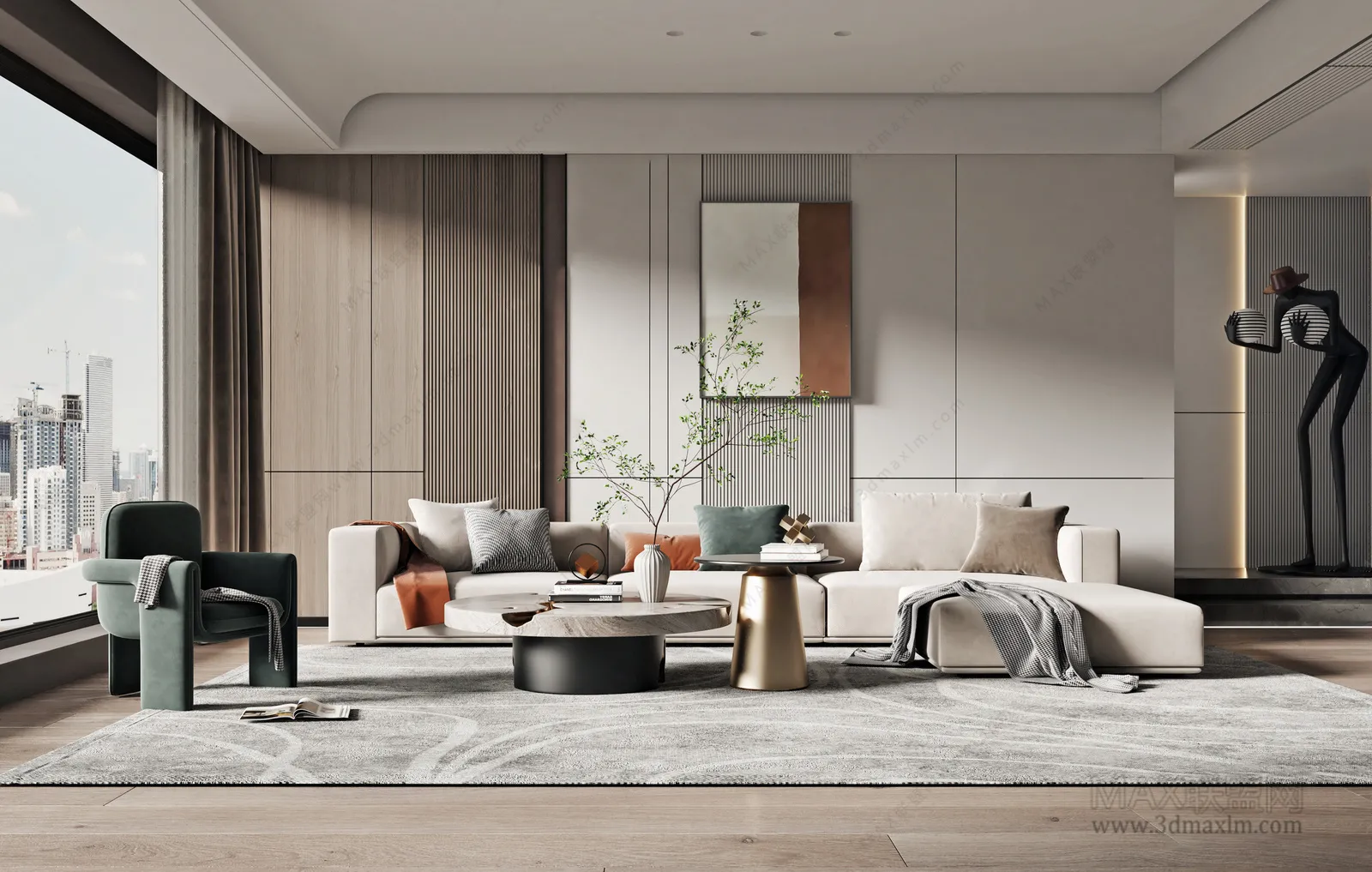 Living Room – Interior Design – Nordic Design – 014