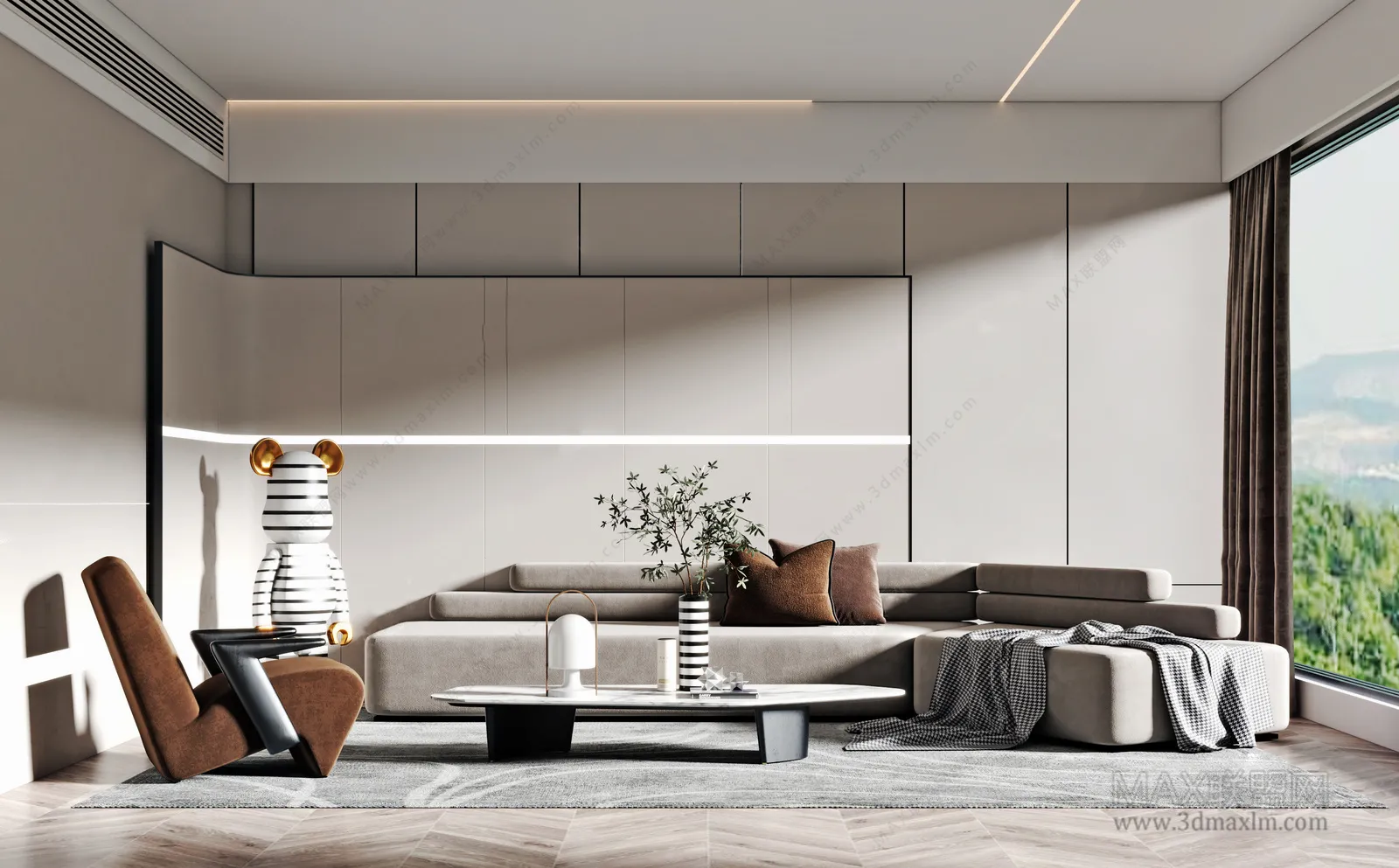 Living Room – Interior Design – Nordic Design – 017