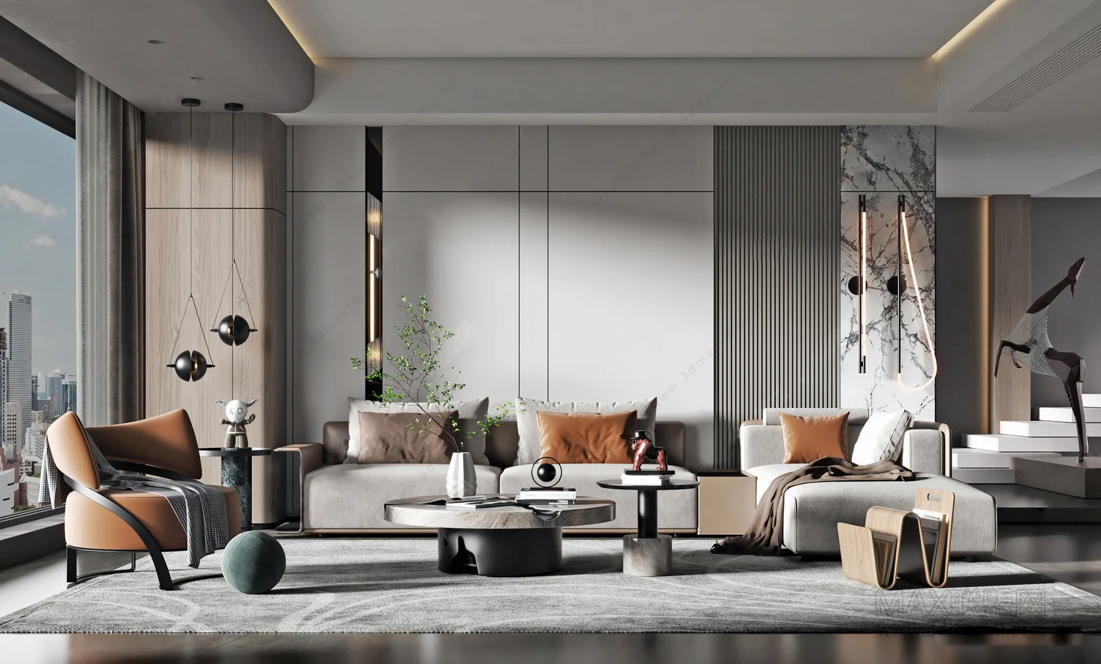 Living Room – Interior Design – Nordic Design – 022