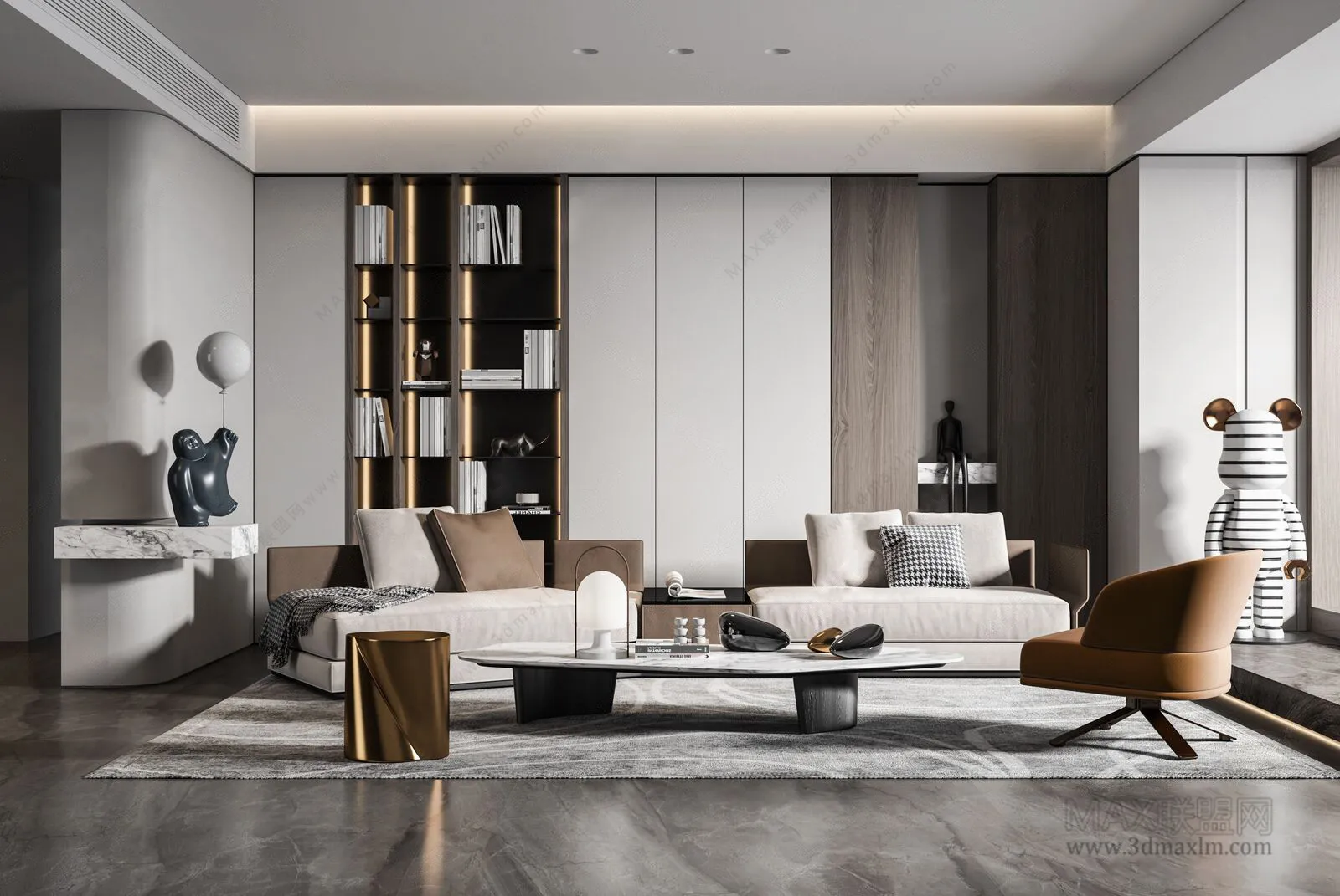 Living Room – Interior Design – Nordic Design – 023
