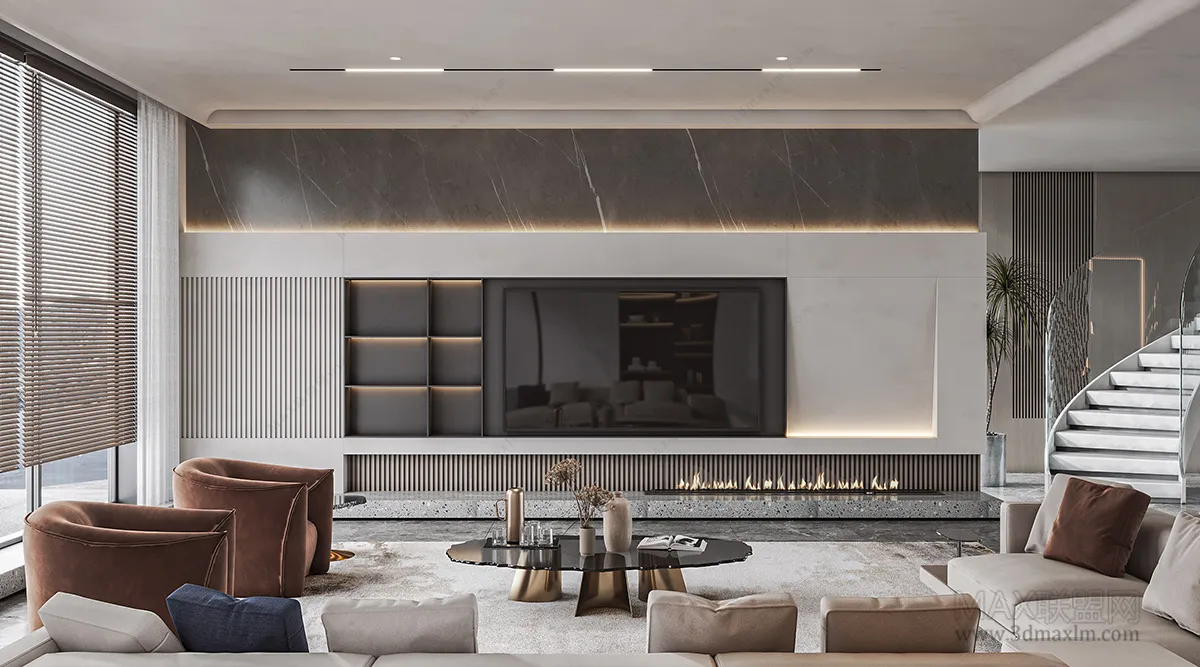 Living Room – Interior Design – Nordic Design – 032