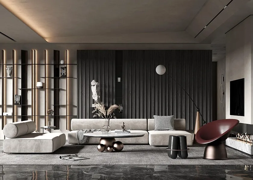 Living Room – Interior Design – Nordic Design – 036