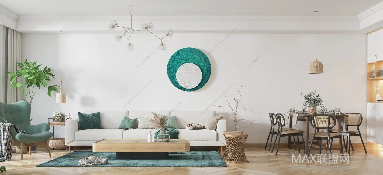 Apartment – Interior Design – Nordic Design – 008
