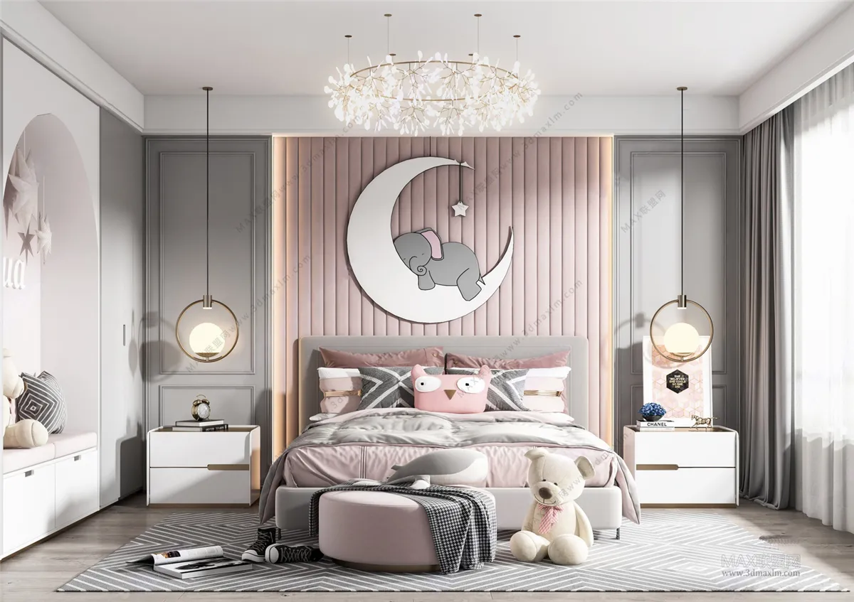 Children room – Interior Design – Nordic Design – 001