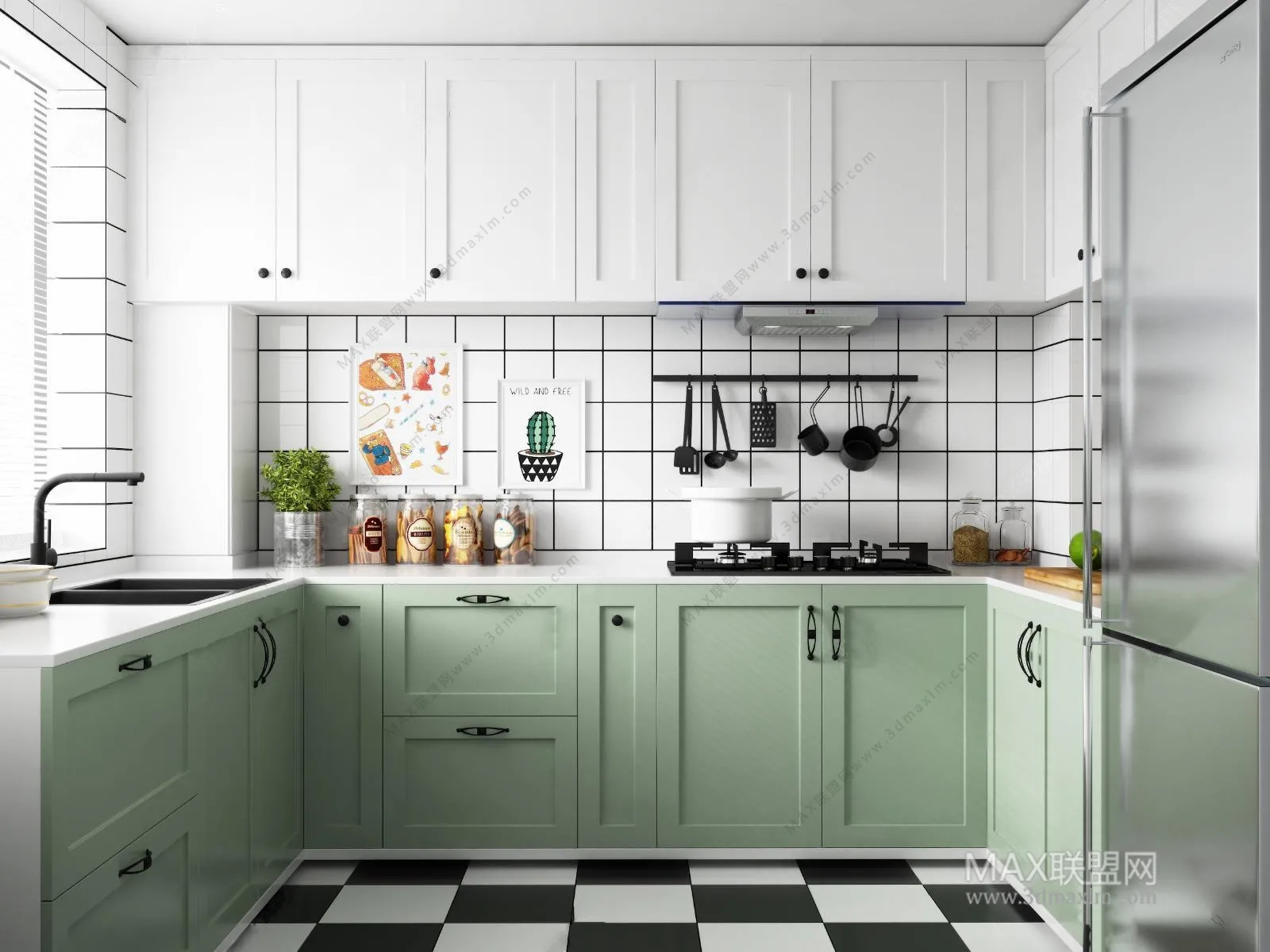 Kitchen – Interior Design – Nordic Design – 006