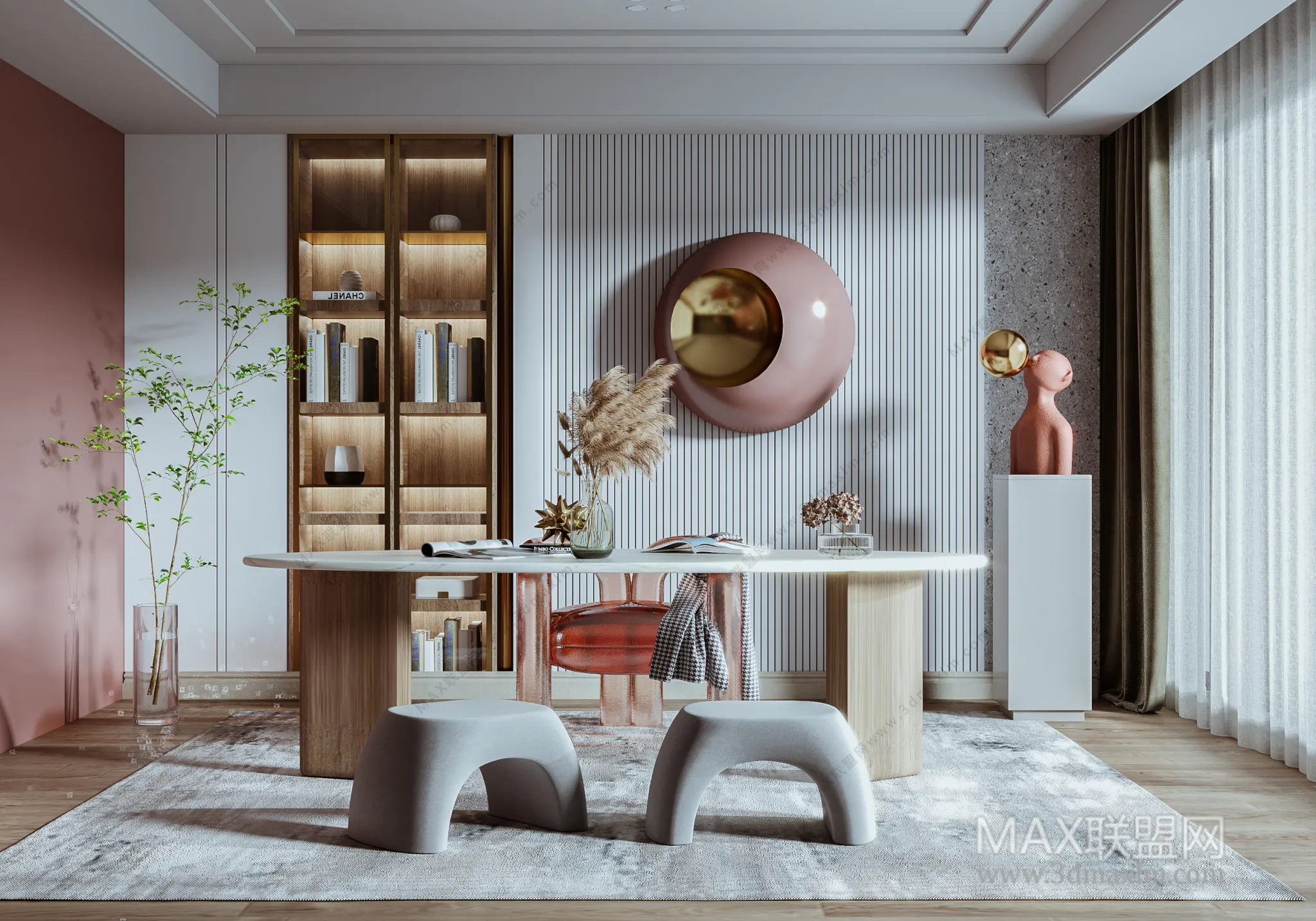 Home Office – Interior Design – Nordic Design – 001