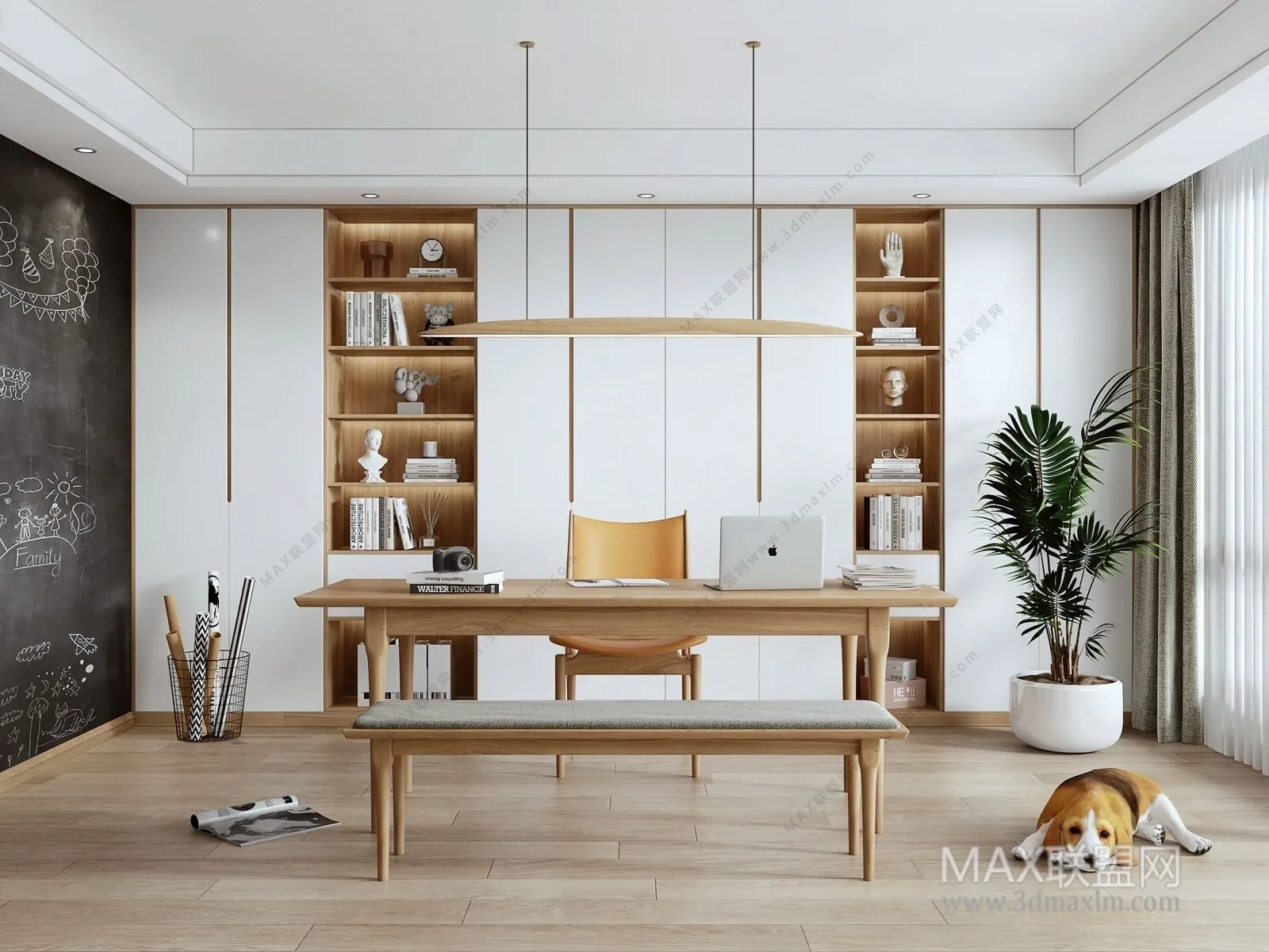Home Office – Interior Design – Nordic Design – 002