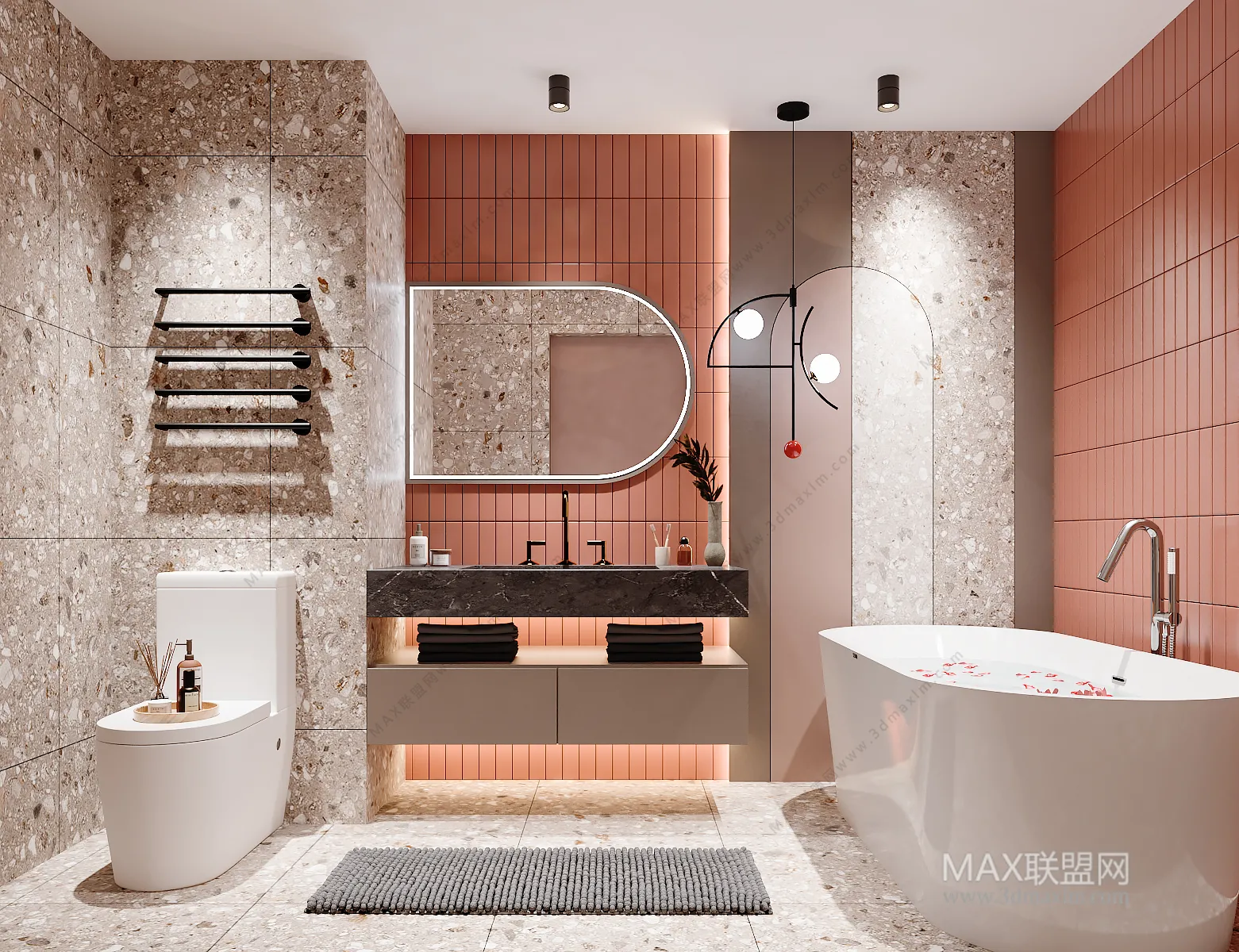 Bathroom – Interior Design – Nordic Design – 003