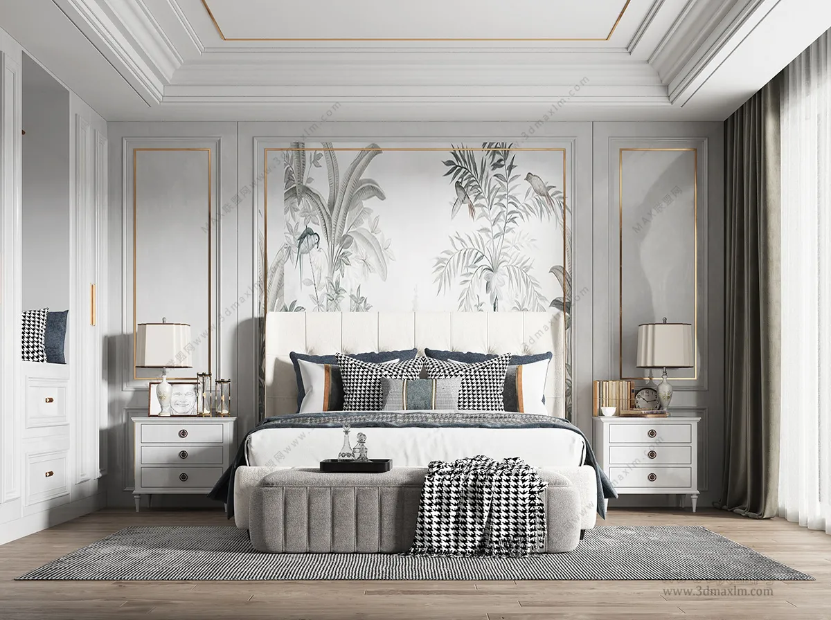 Bedroom – Interior Design – European Design – 001
