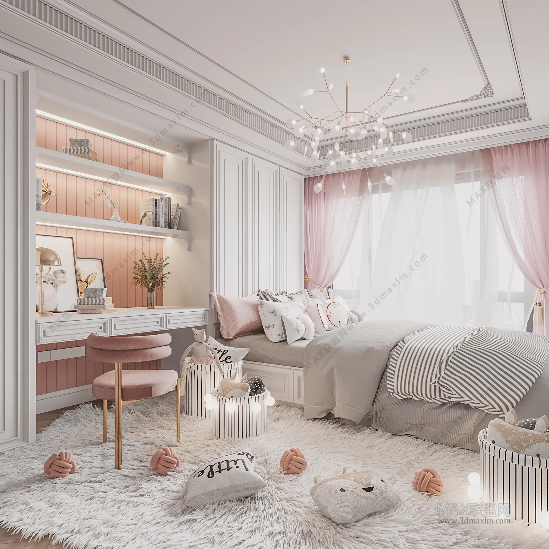 Bedroom – Interior Design – European Design – 002