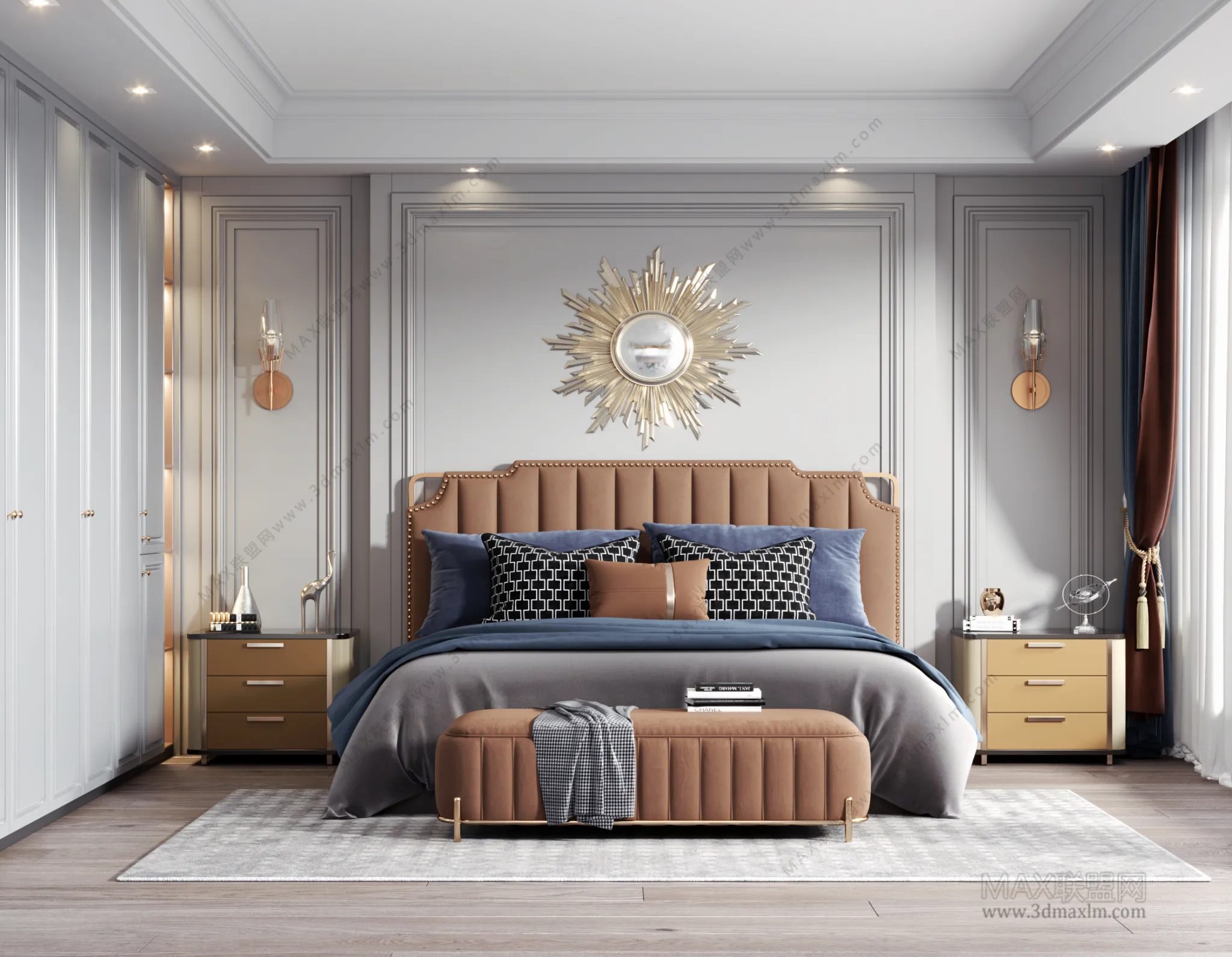 Bedroom – Interior Design – European Design – 003