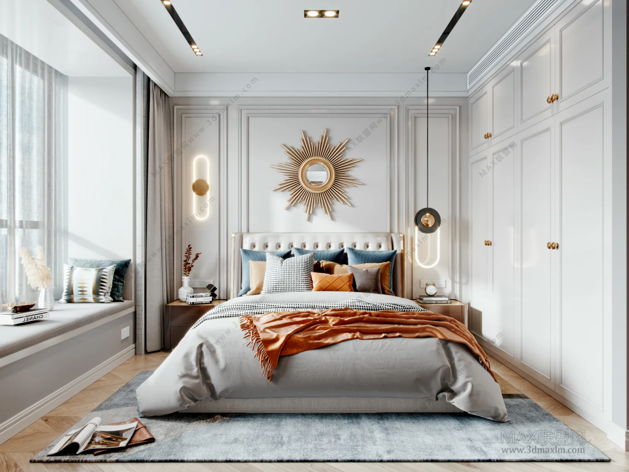 Bedroom – Interior Design – European Design – 004