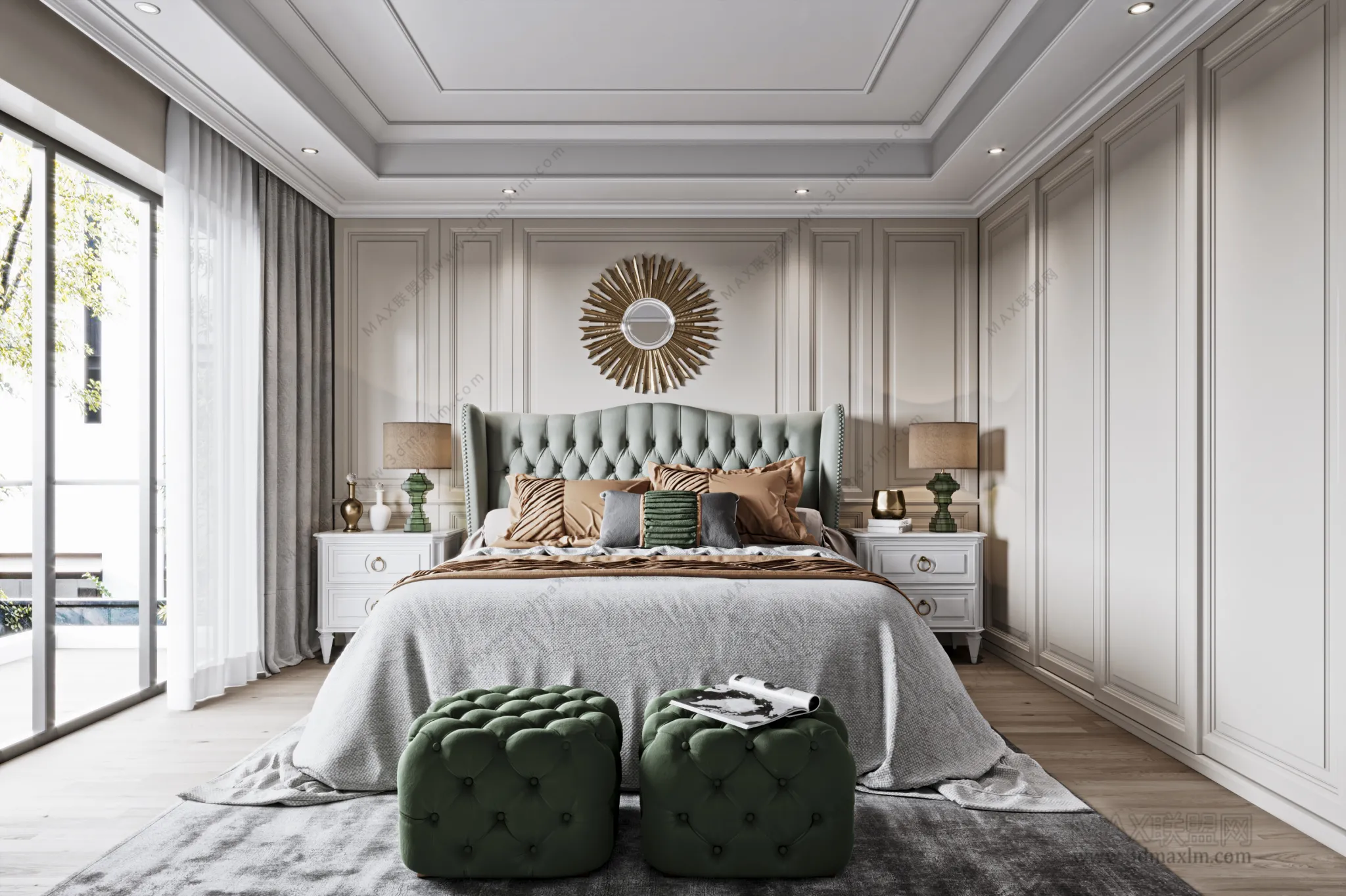 Bedroom – Interior Design – European Design – 005