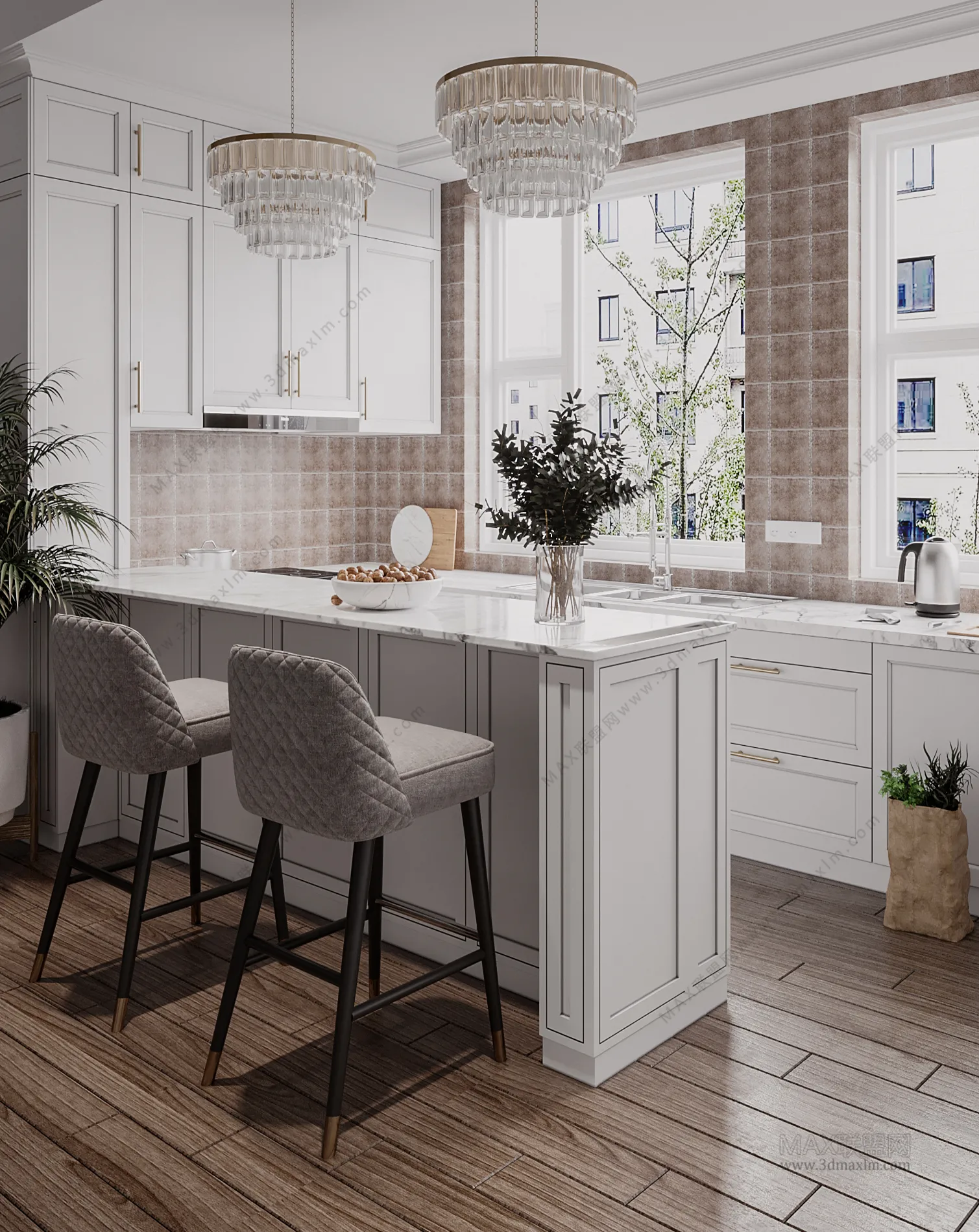 Kitchen – Interior Design – European Design – 003