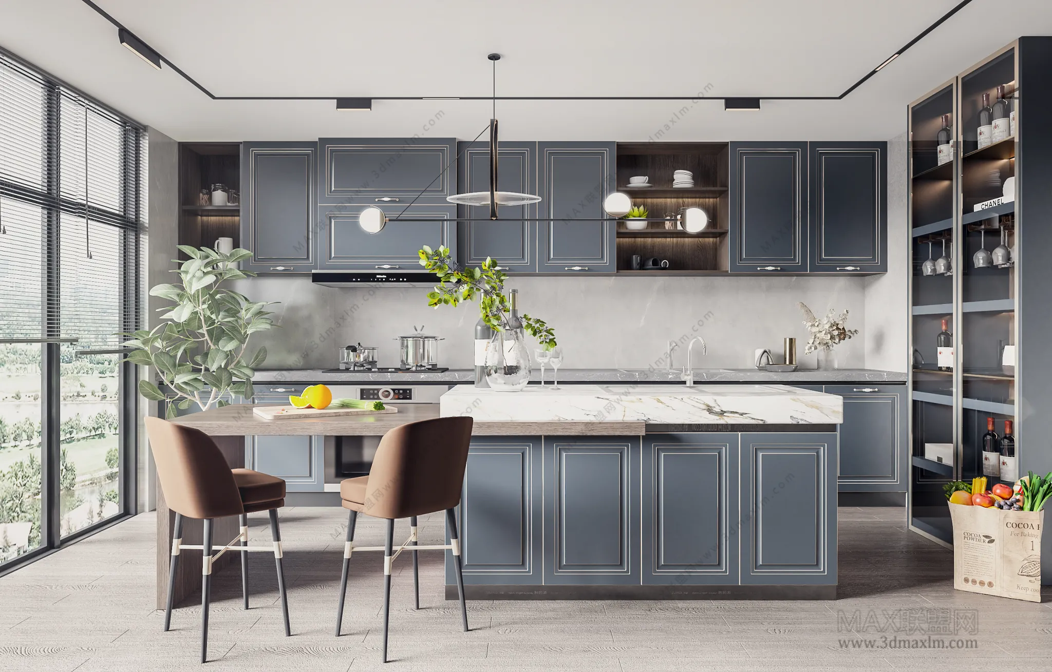 Kitchen – Interior Design – European Design – 004
