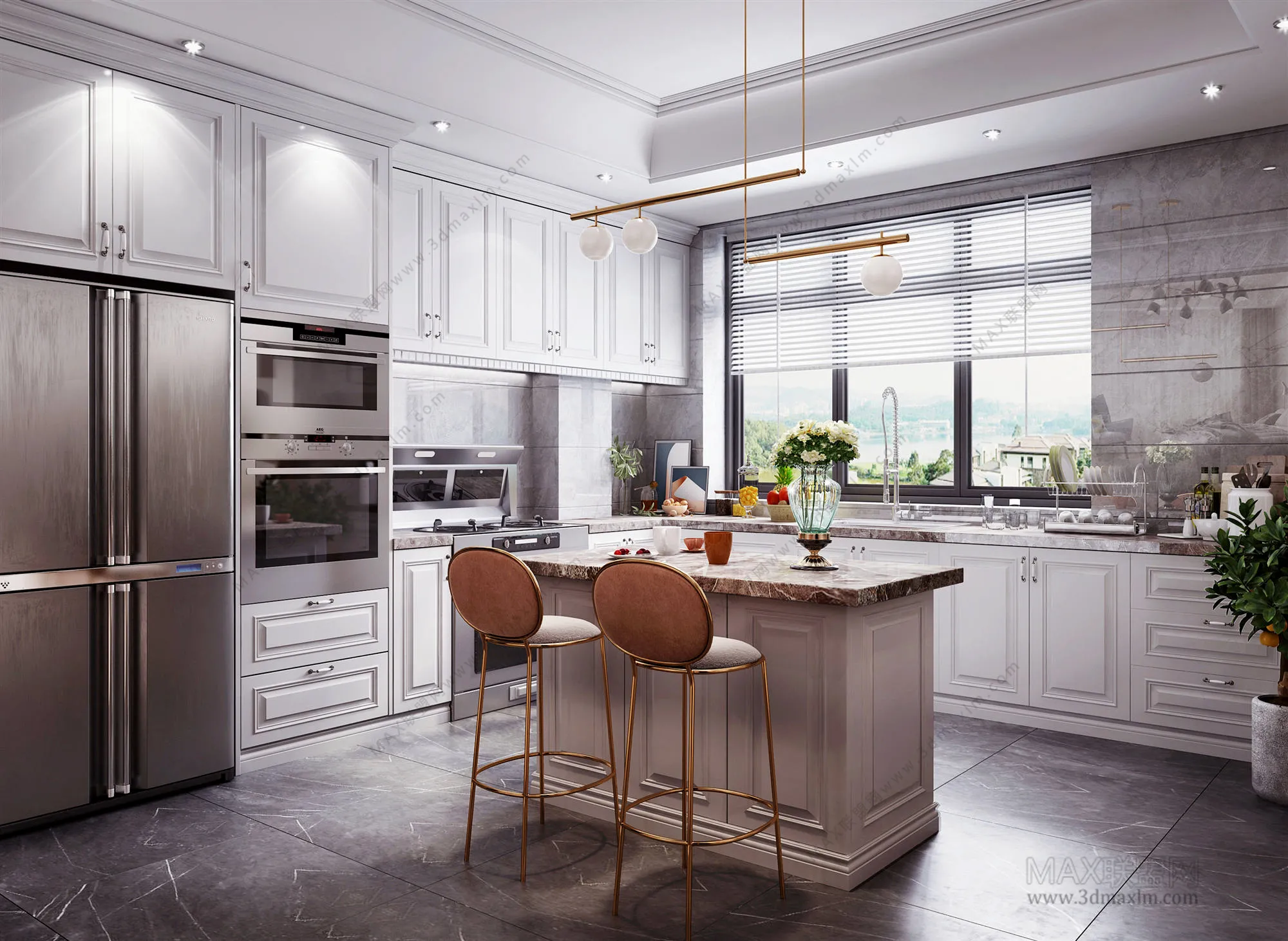 Kitchen – Interior Design – European Design – 005
