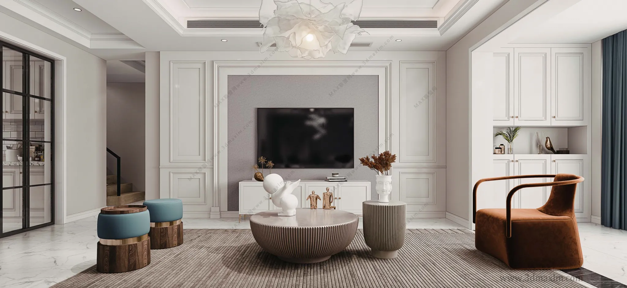 Living Room – Interior Design – European Design – 009