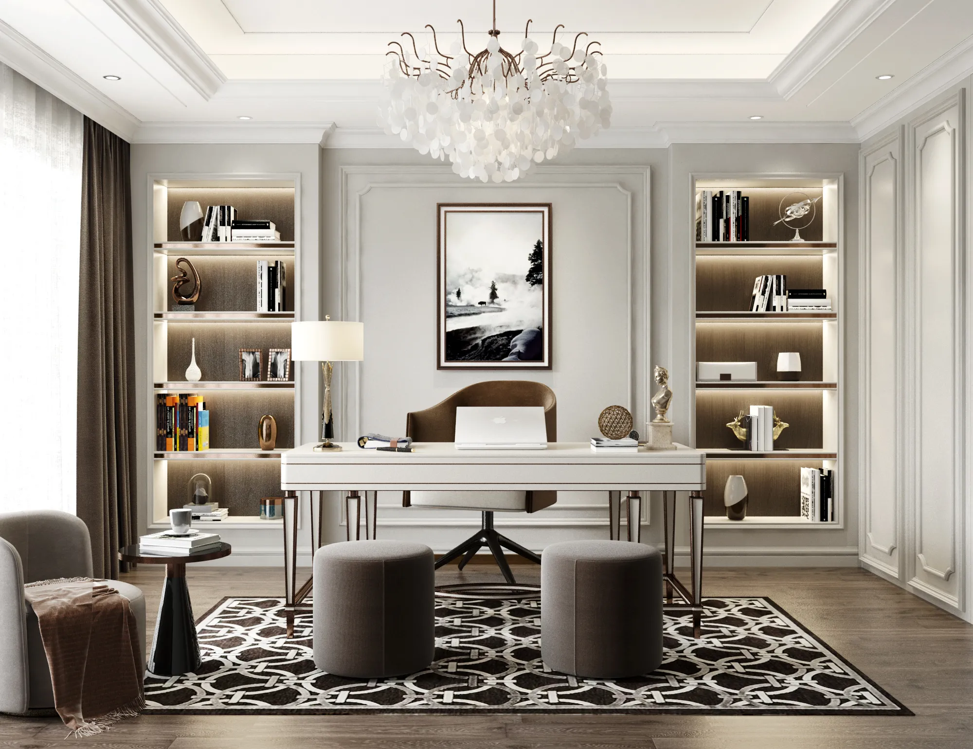 Living Room – Interior Design – European Design – 015