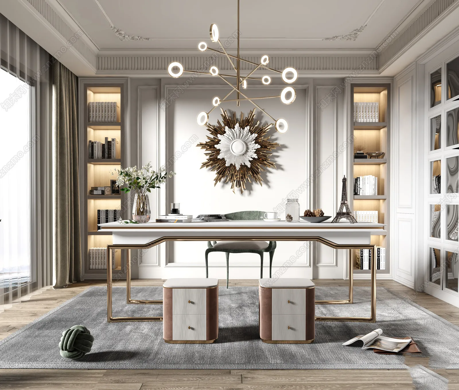 Living Room – Interior Design – European Design – 016