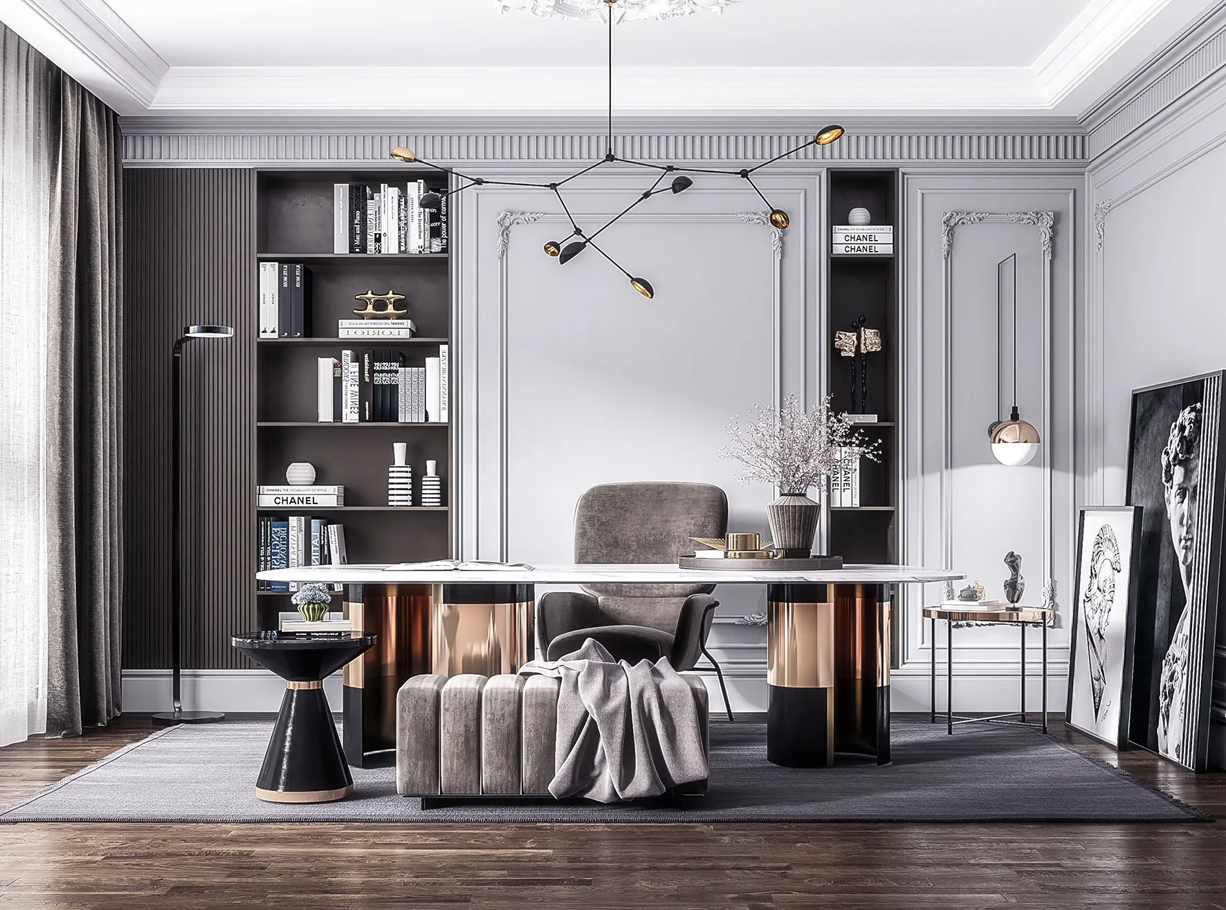Living Room – Interior Design – European Design – 017