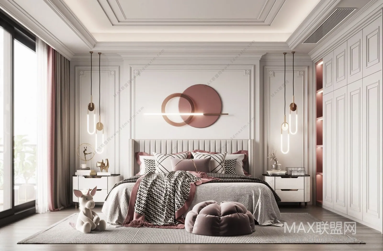 Bedroom – Interior Design – American Design – 006