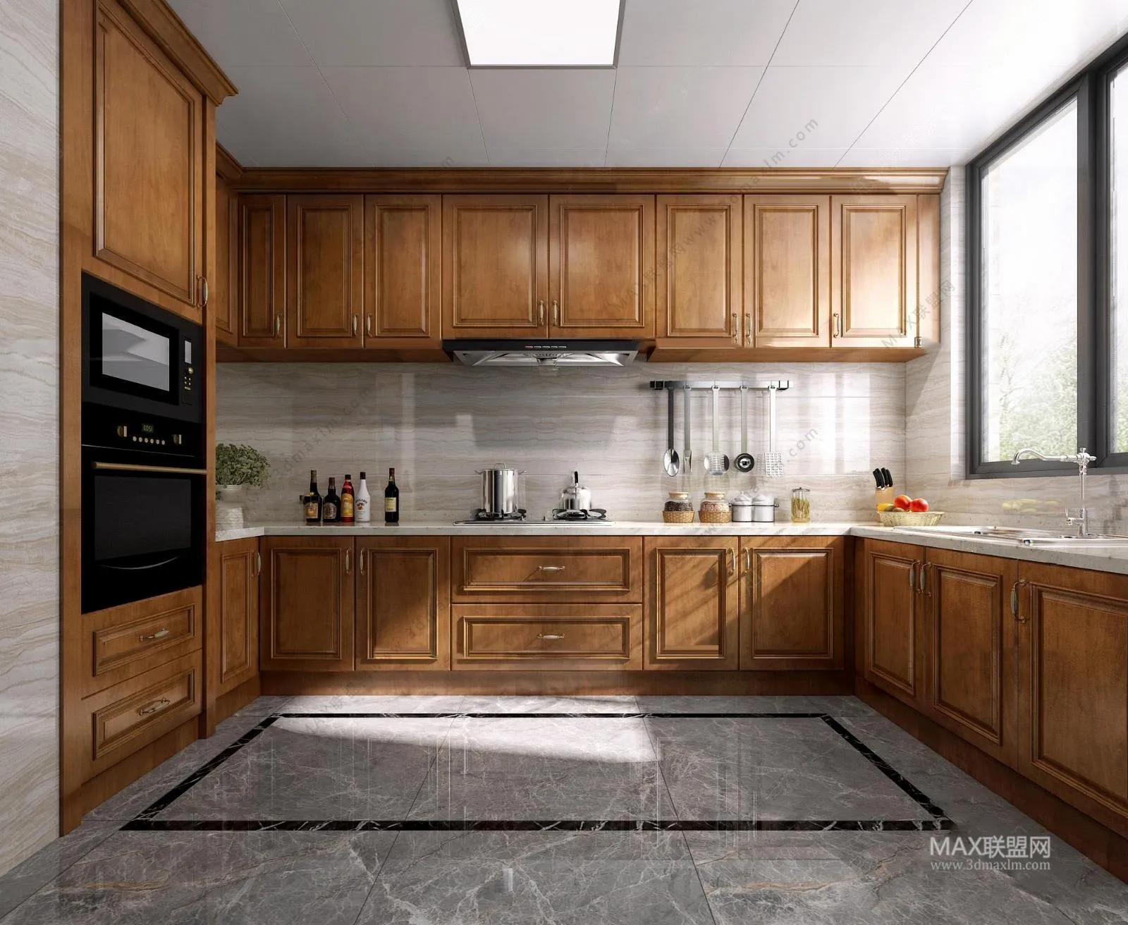 Kitchen – Interior Design – American Design – 004