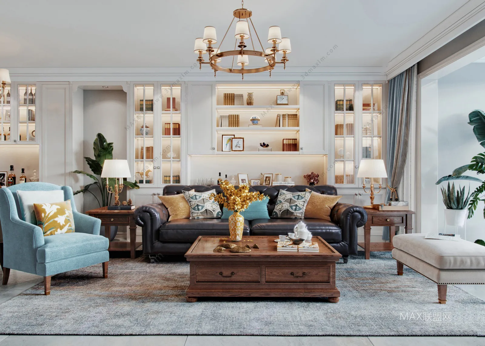 Livingroom – Interior Design – American Design – 006