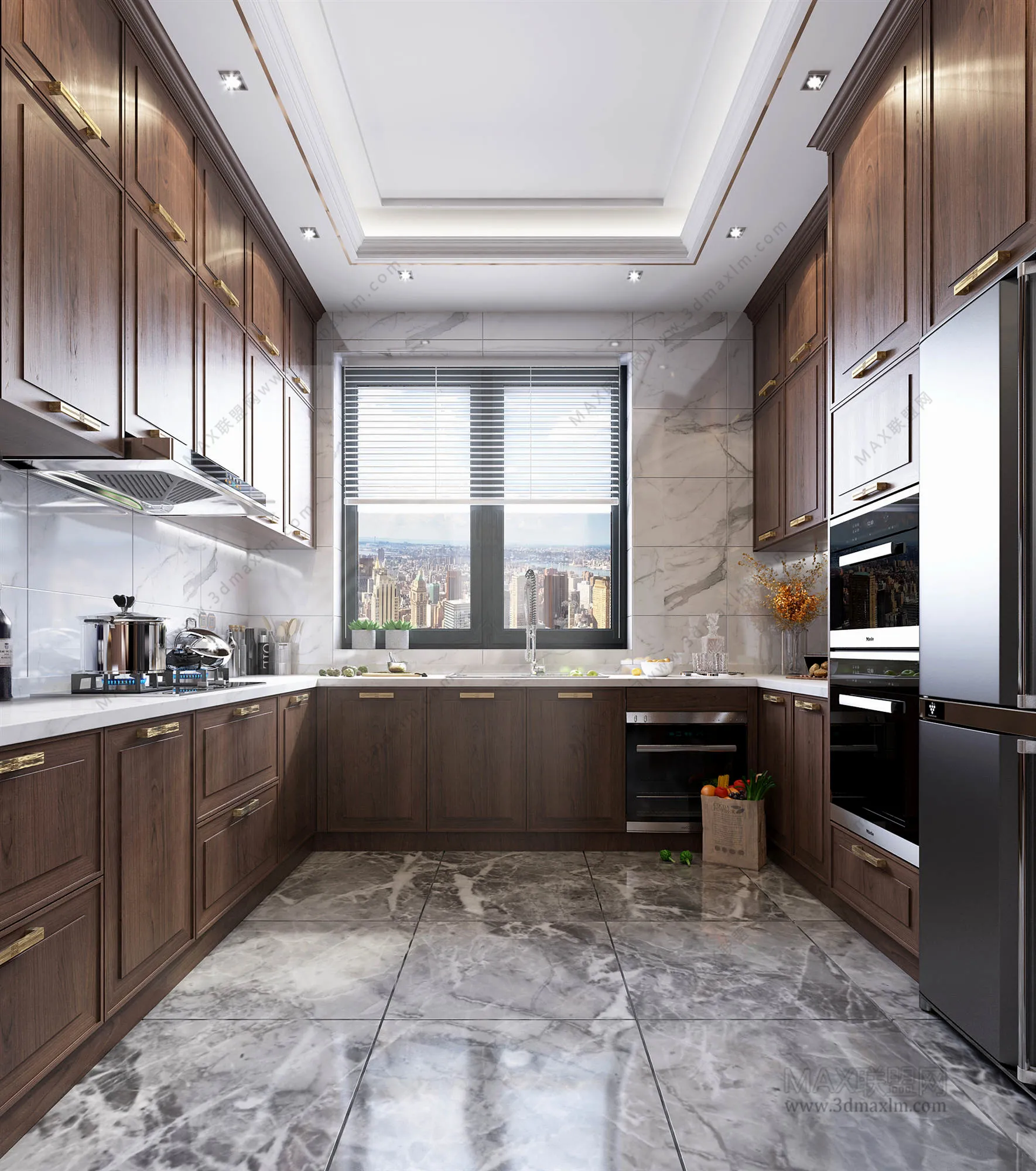 Kitchen – Interior Design – Chinese Design – 001
