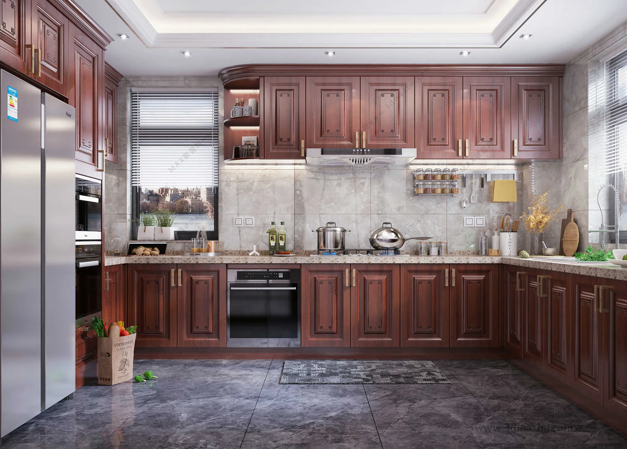 Kitchen – Interior Design – Chinese Design – 004