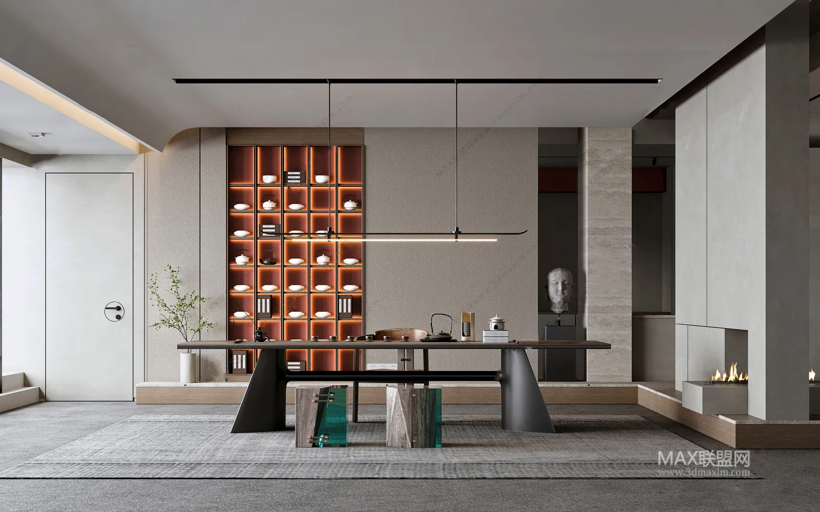 Tearoom – Interior Design – Chinese Design – 006