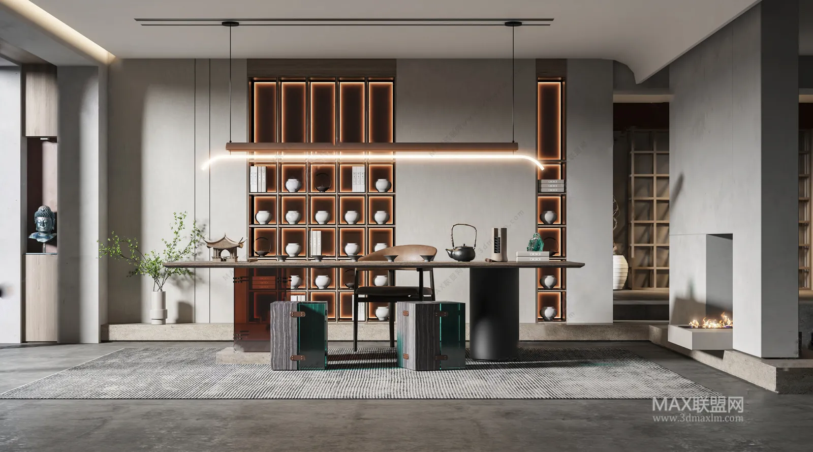 Tearoom – Interior Design – Chinese Design – 007