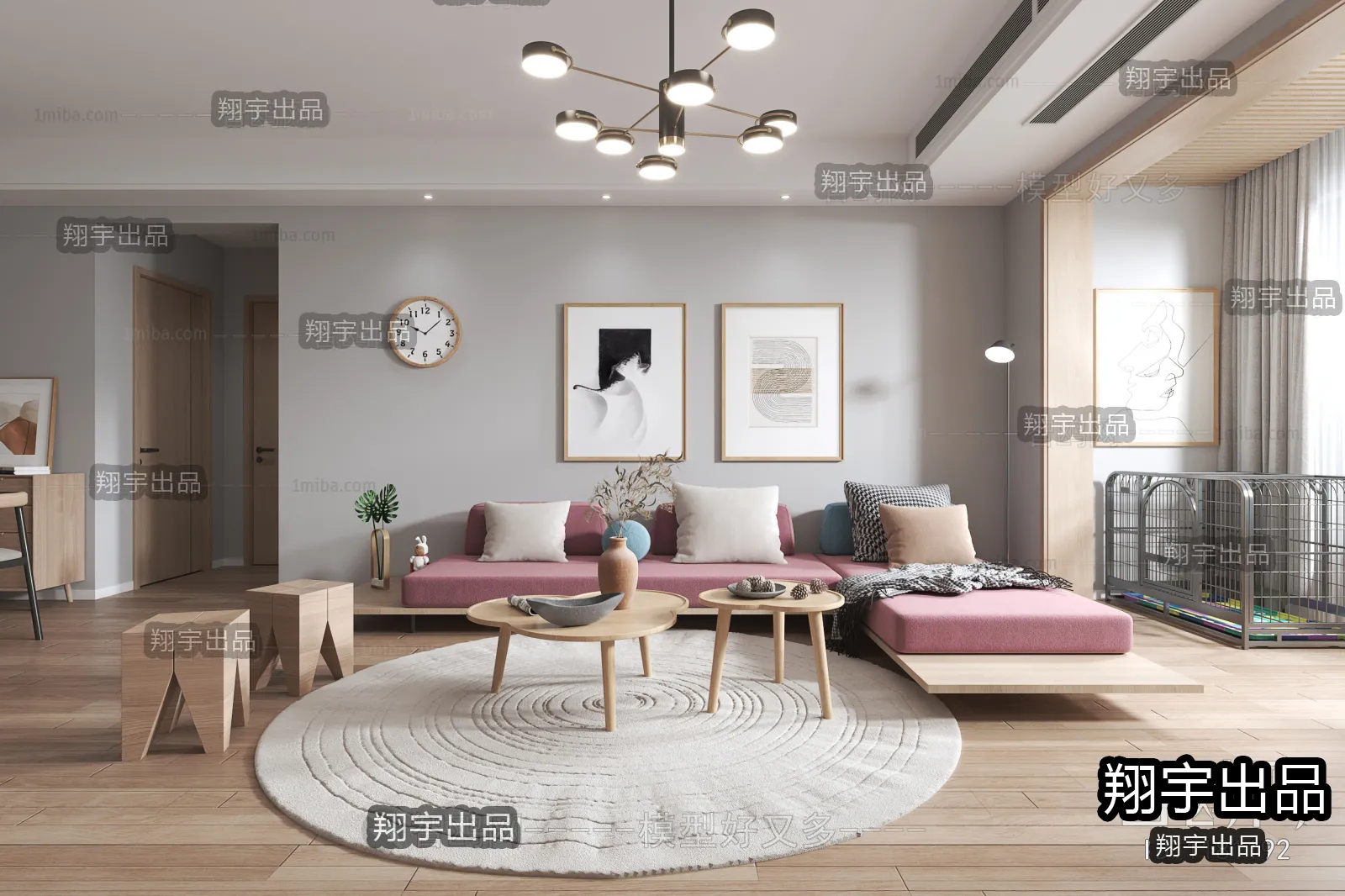 Living Room – Scandinavian architecture – 011