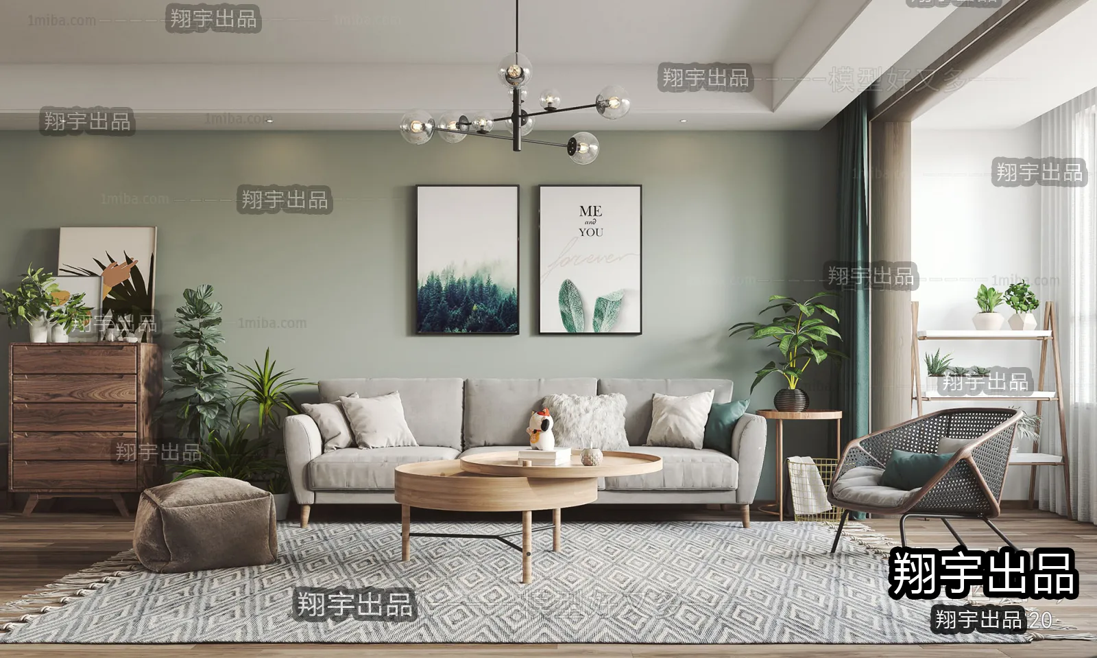 Living Room – Scandinavian architecture – 012