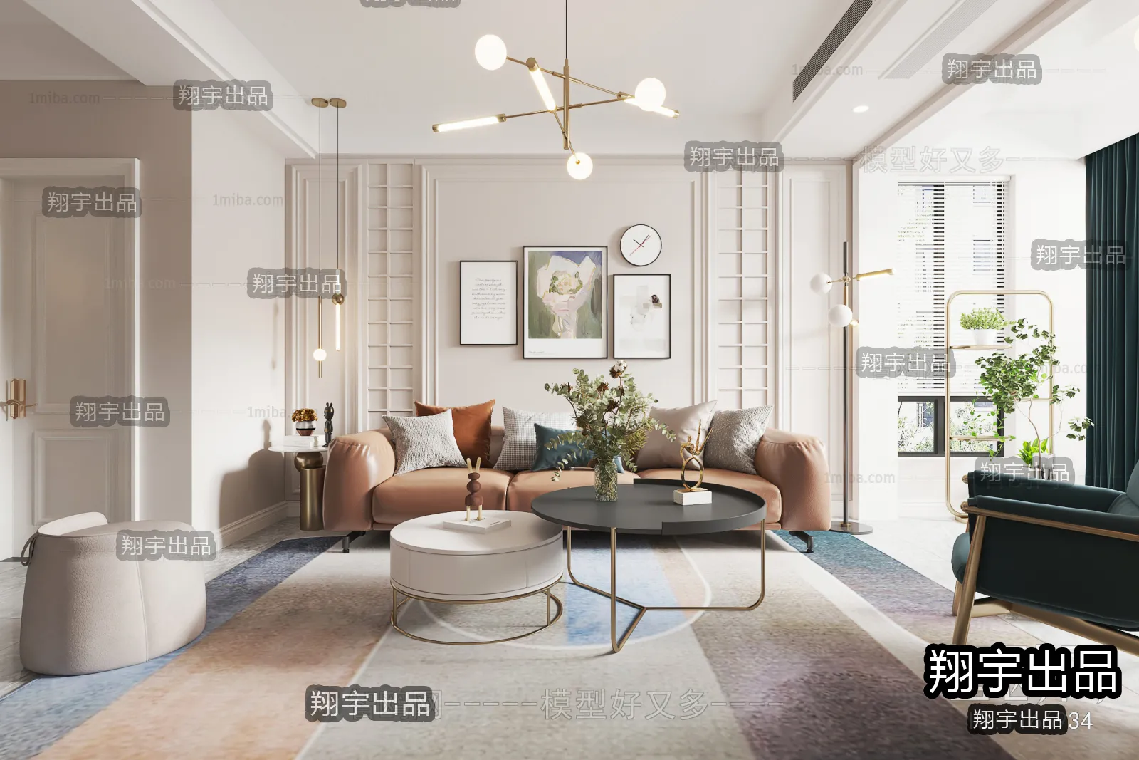 Living Room – Scandinavian architecture – 020